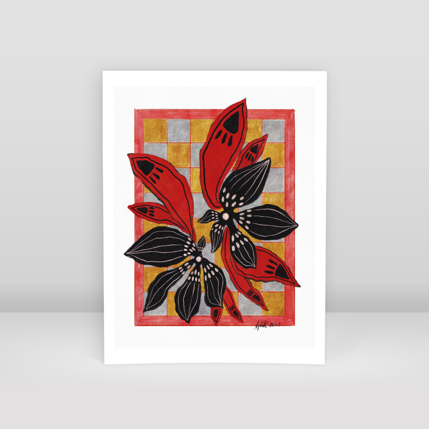 Kızıl - Art Print