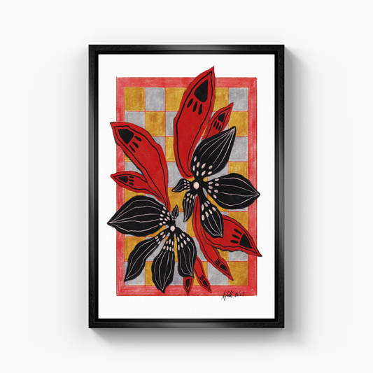 Kızıl - Kanvas Tablo