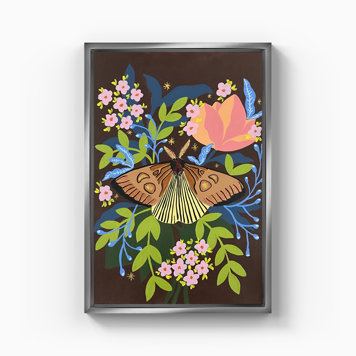 Moth - Kanvas Tablo