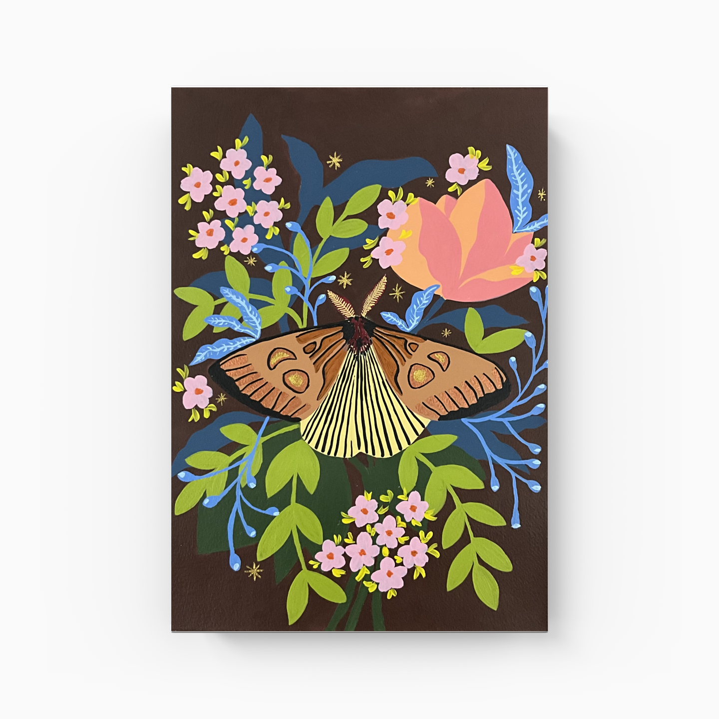 Moth - Kanvas Tablo