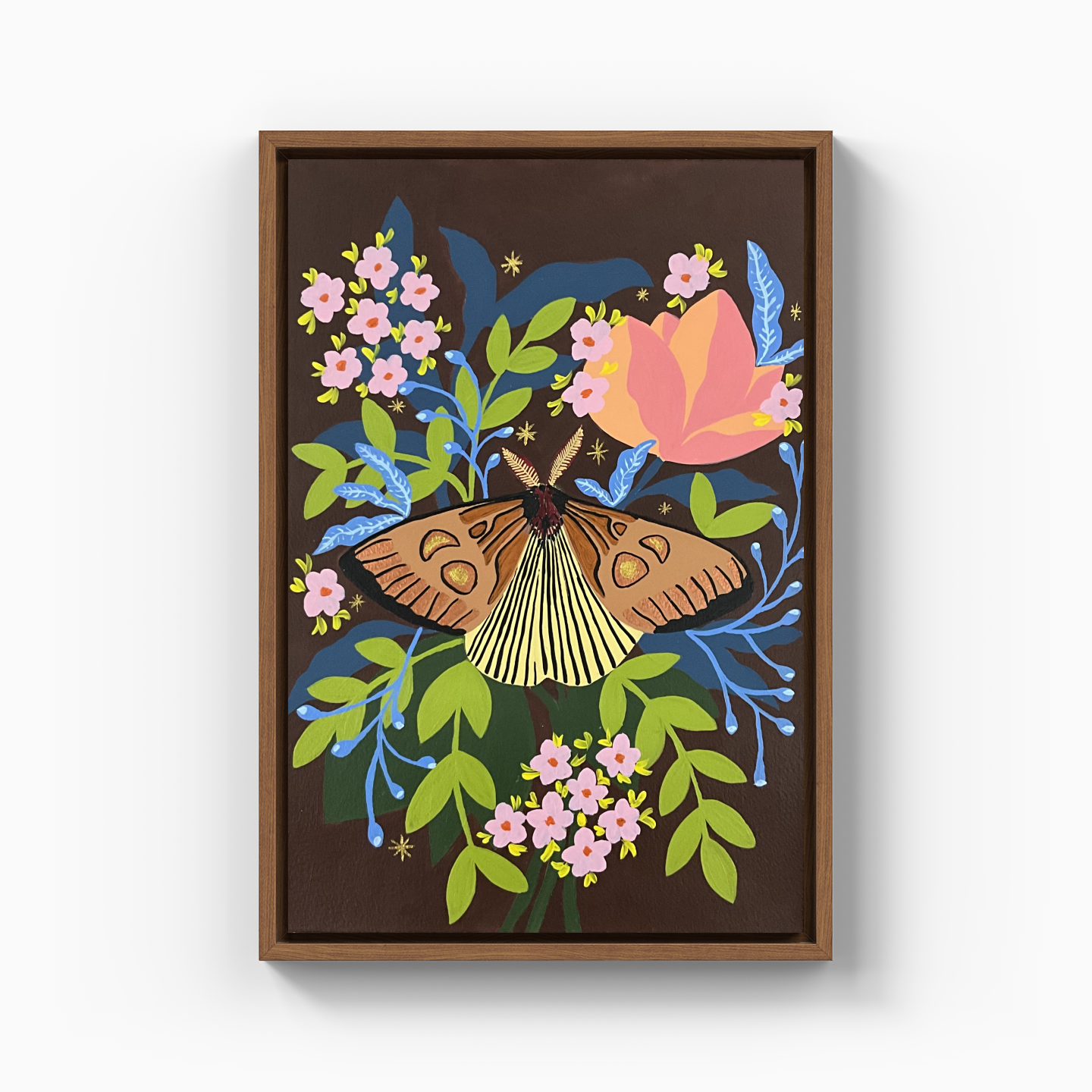 Moth - Kanvas Tablo