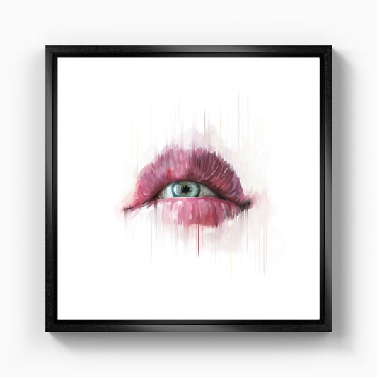 Eyelips - Kanvas Tablo