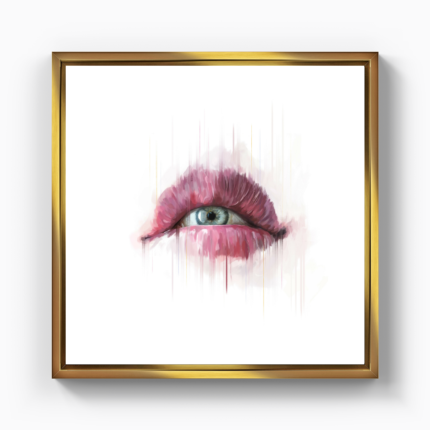 Eyelips - Kanvas Tablo