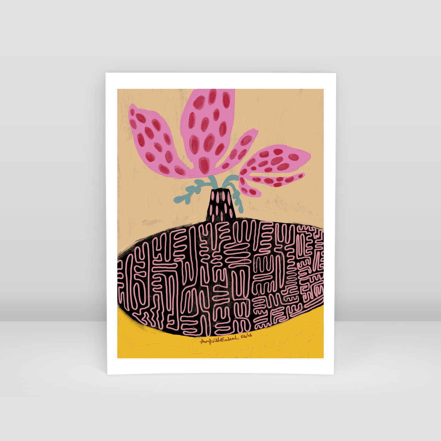 Onevasetwo - Art Print