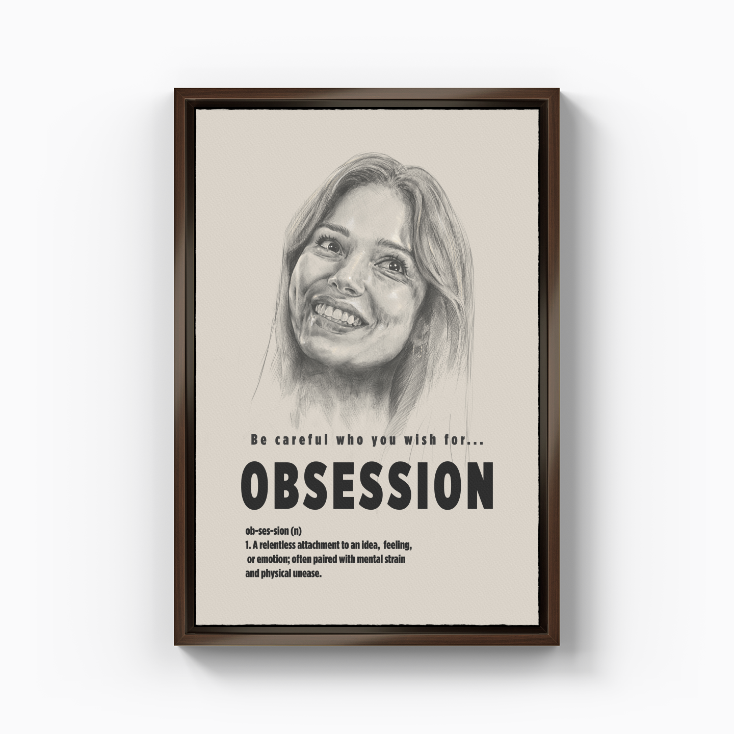 OBSESSION - Kanvas Tablo
