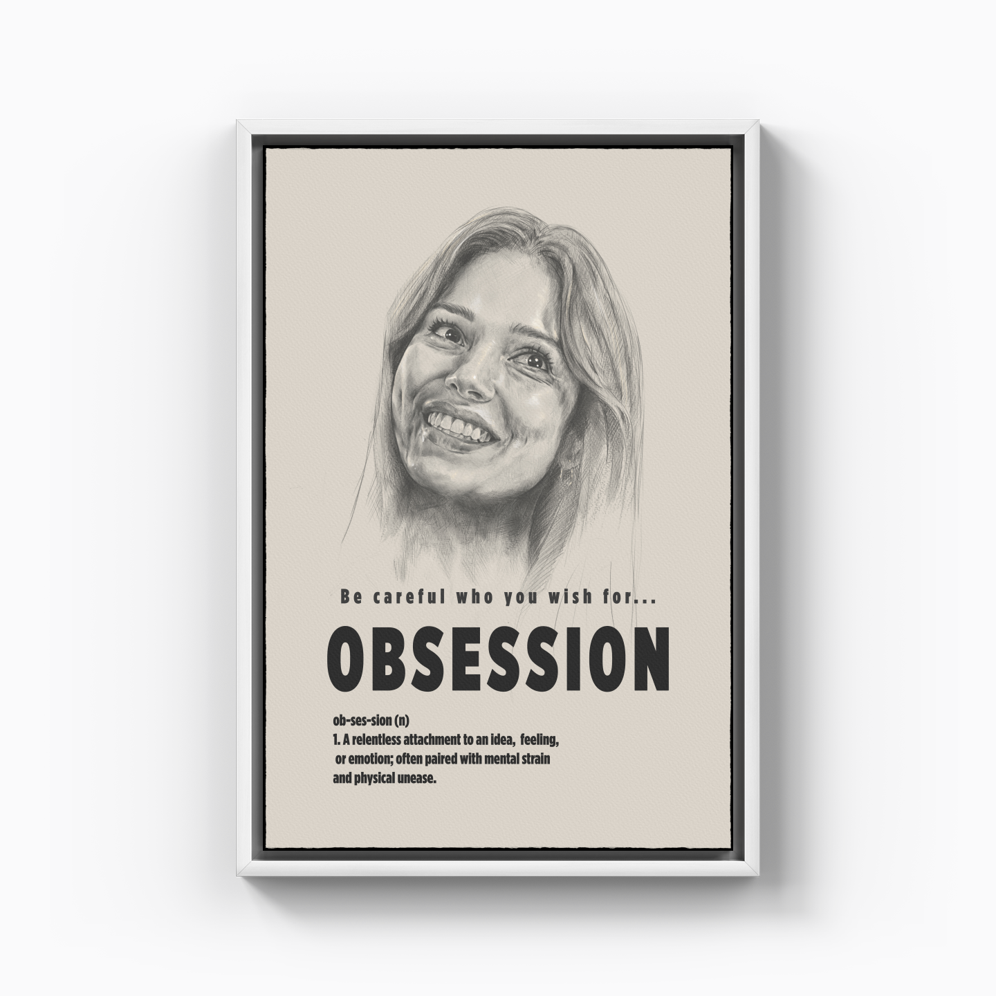 OBSESSION - Kanvas Tablo