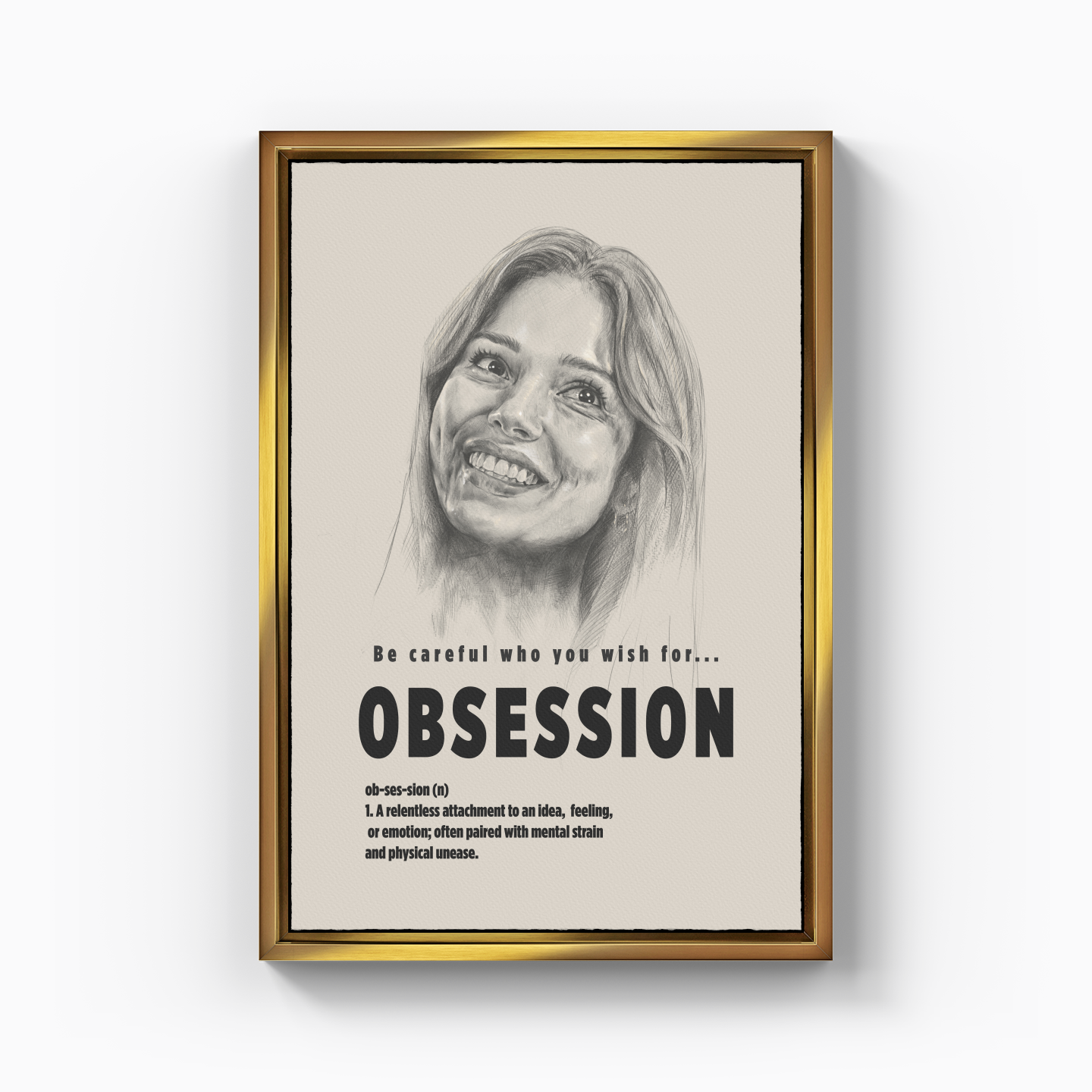 OBSESSION - Kanvas Tablo