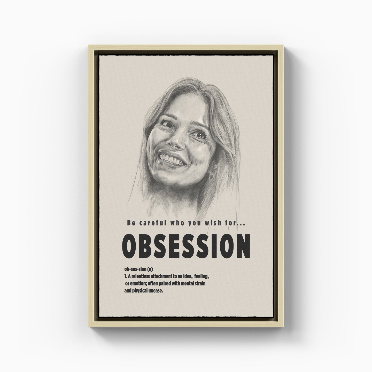 OBSESSION - Kanvas Tablo