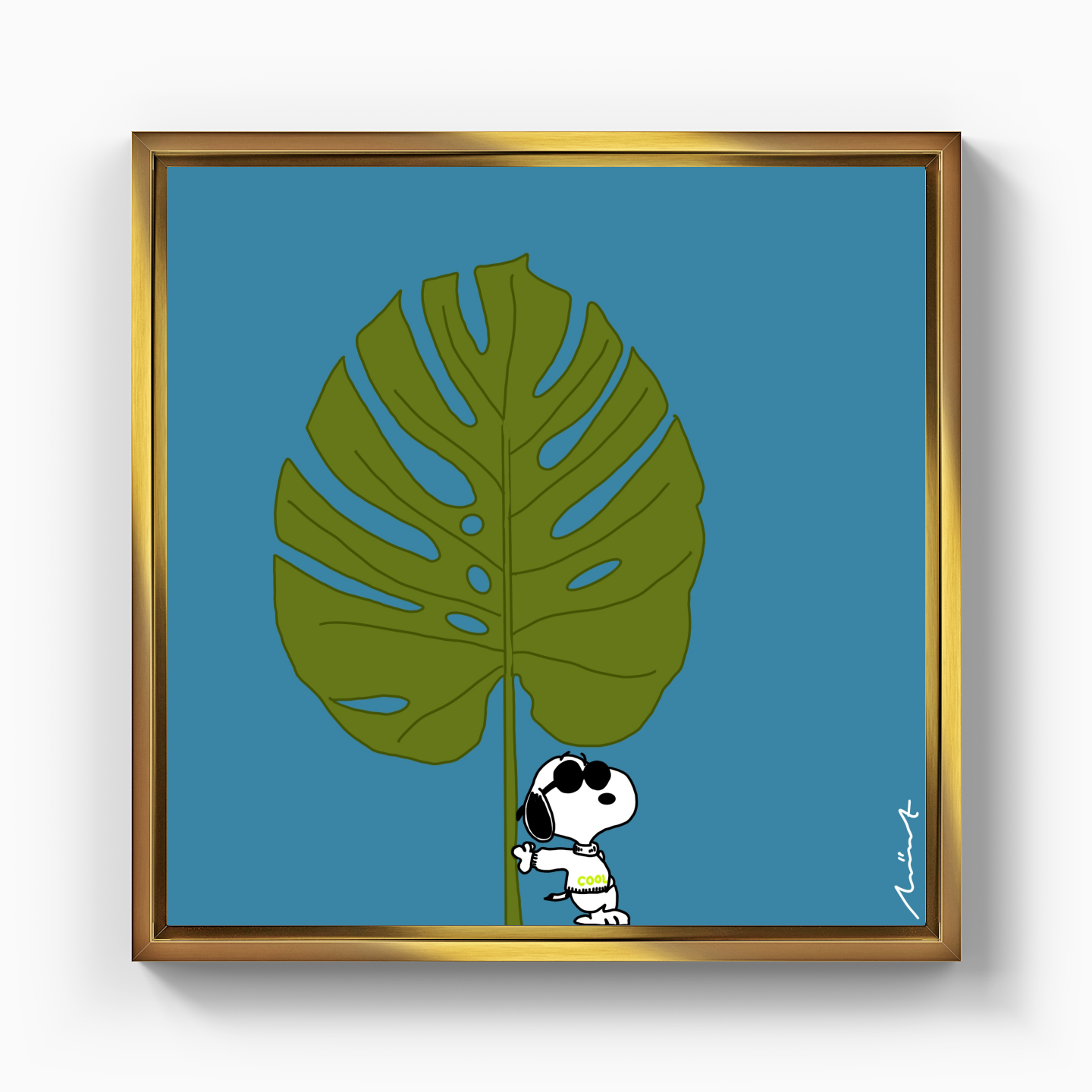 Snoopy II - Kanvas Tablo