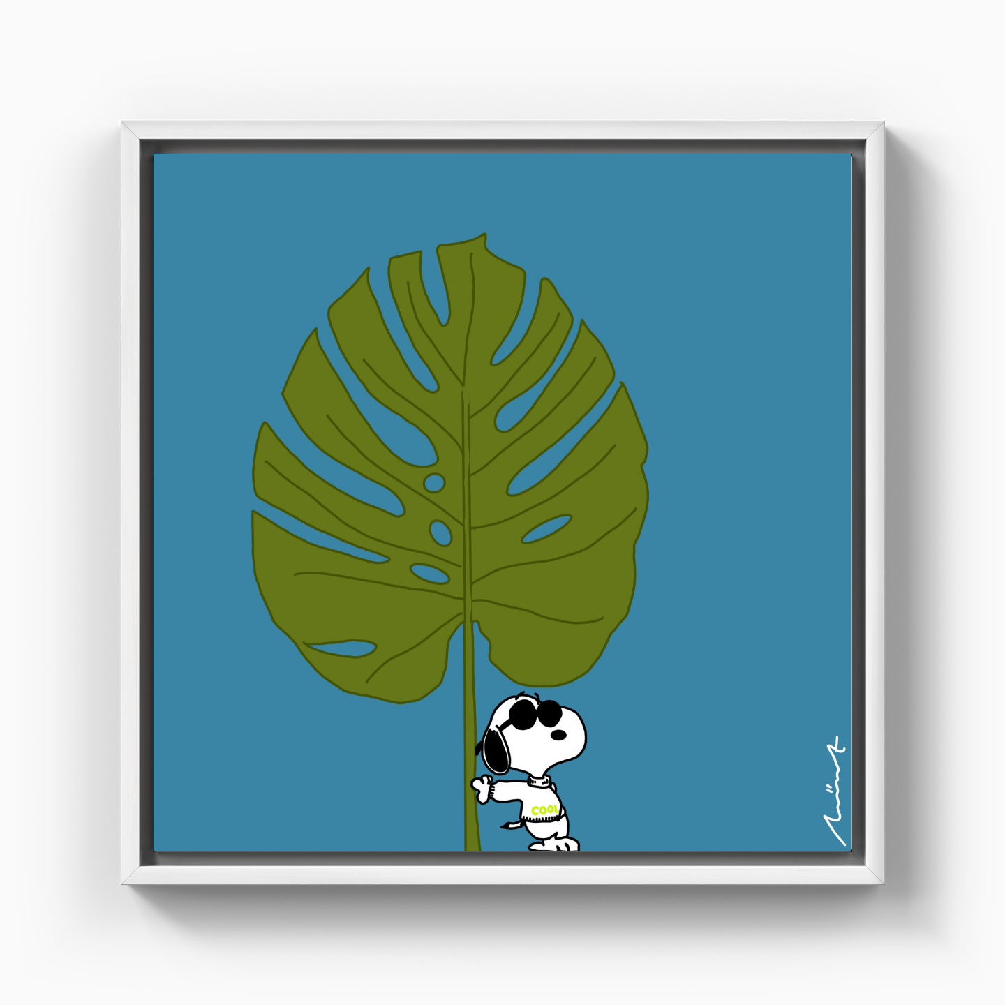 Snoopy II - Kanvas Tablo