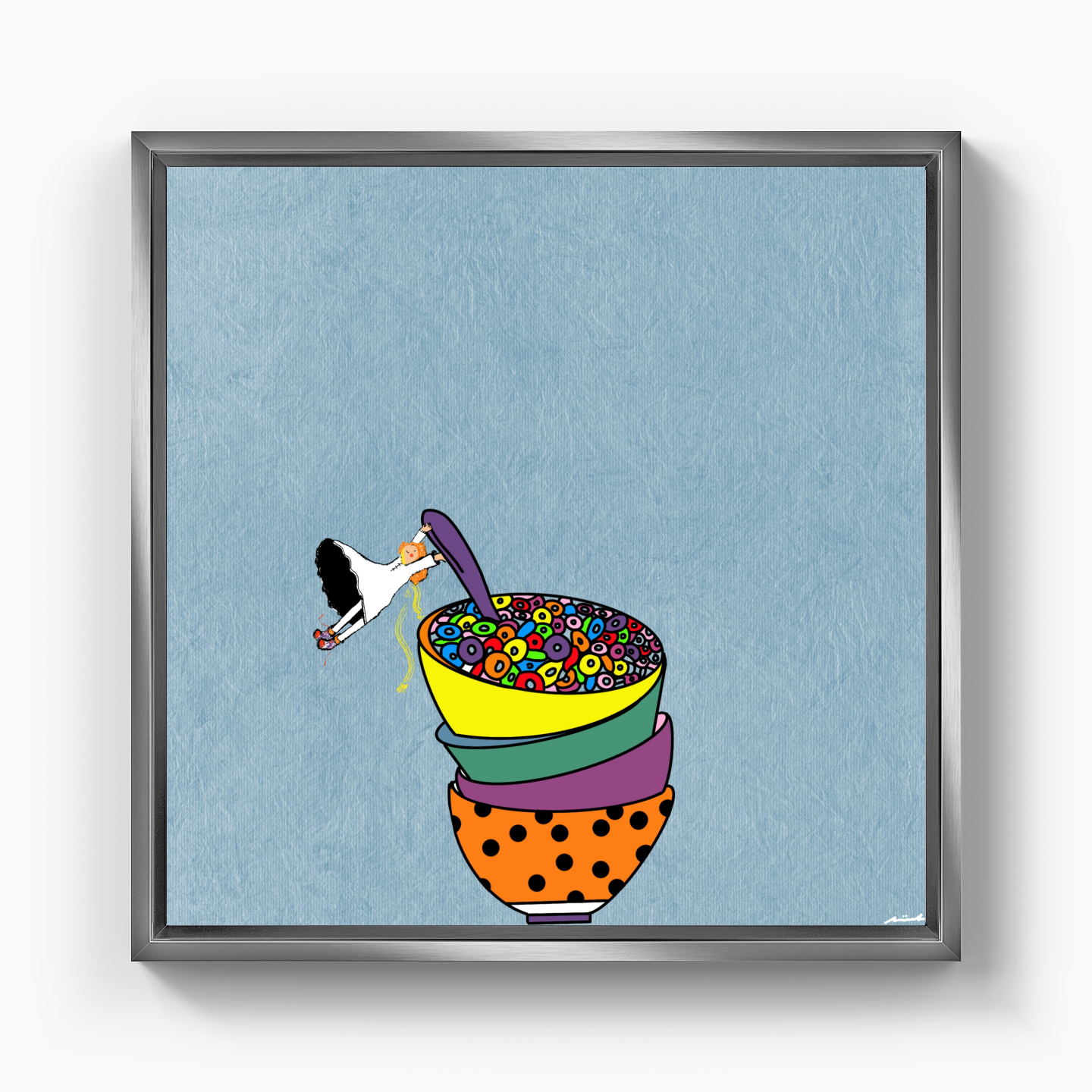 Cereal Pool - Kanvas Tablo