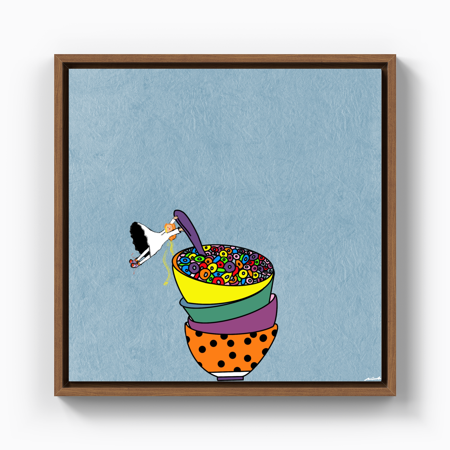 Cereal Pool - Kanvas Tablo