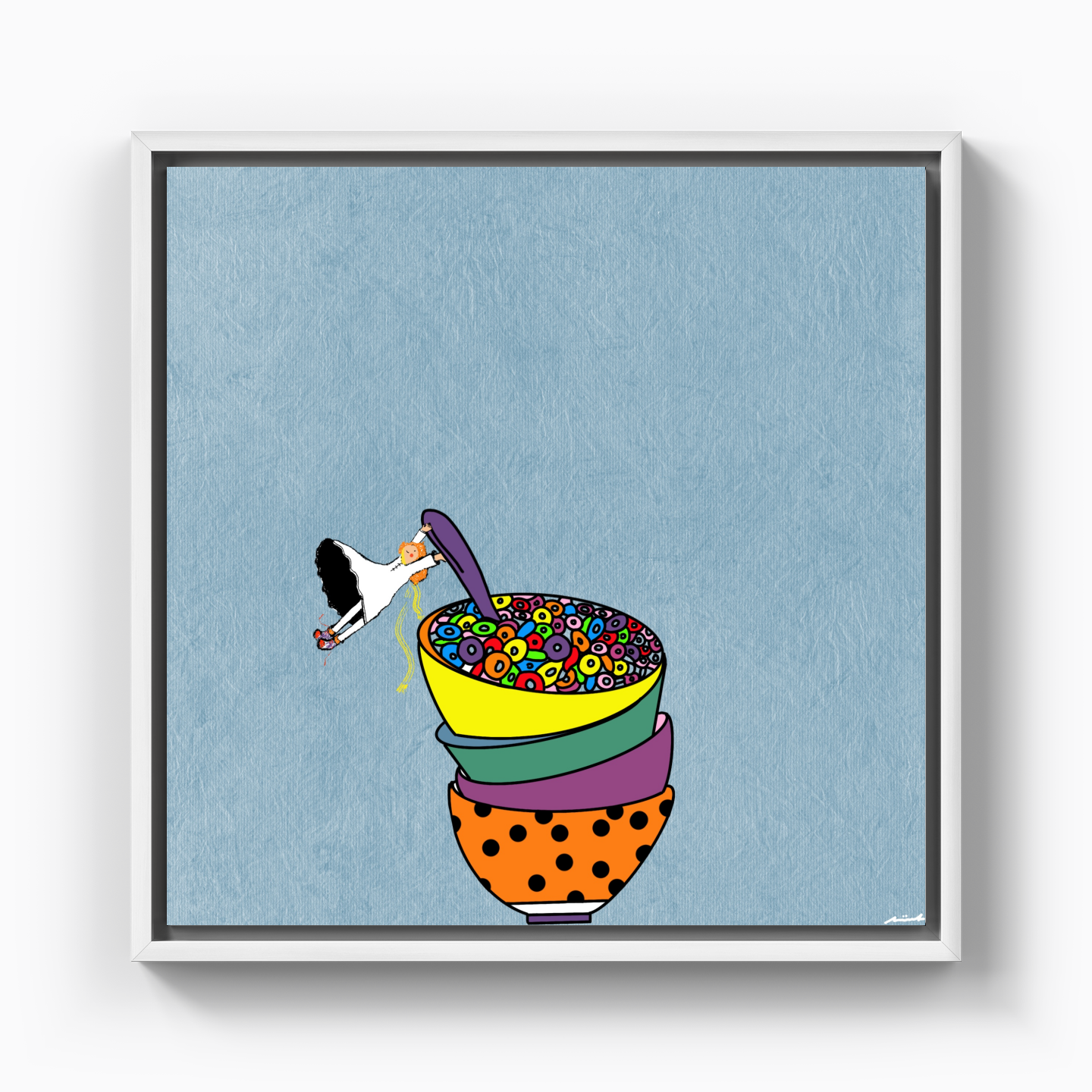 Cereal Pool - Kanvas Tablo