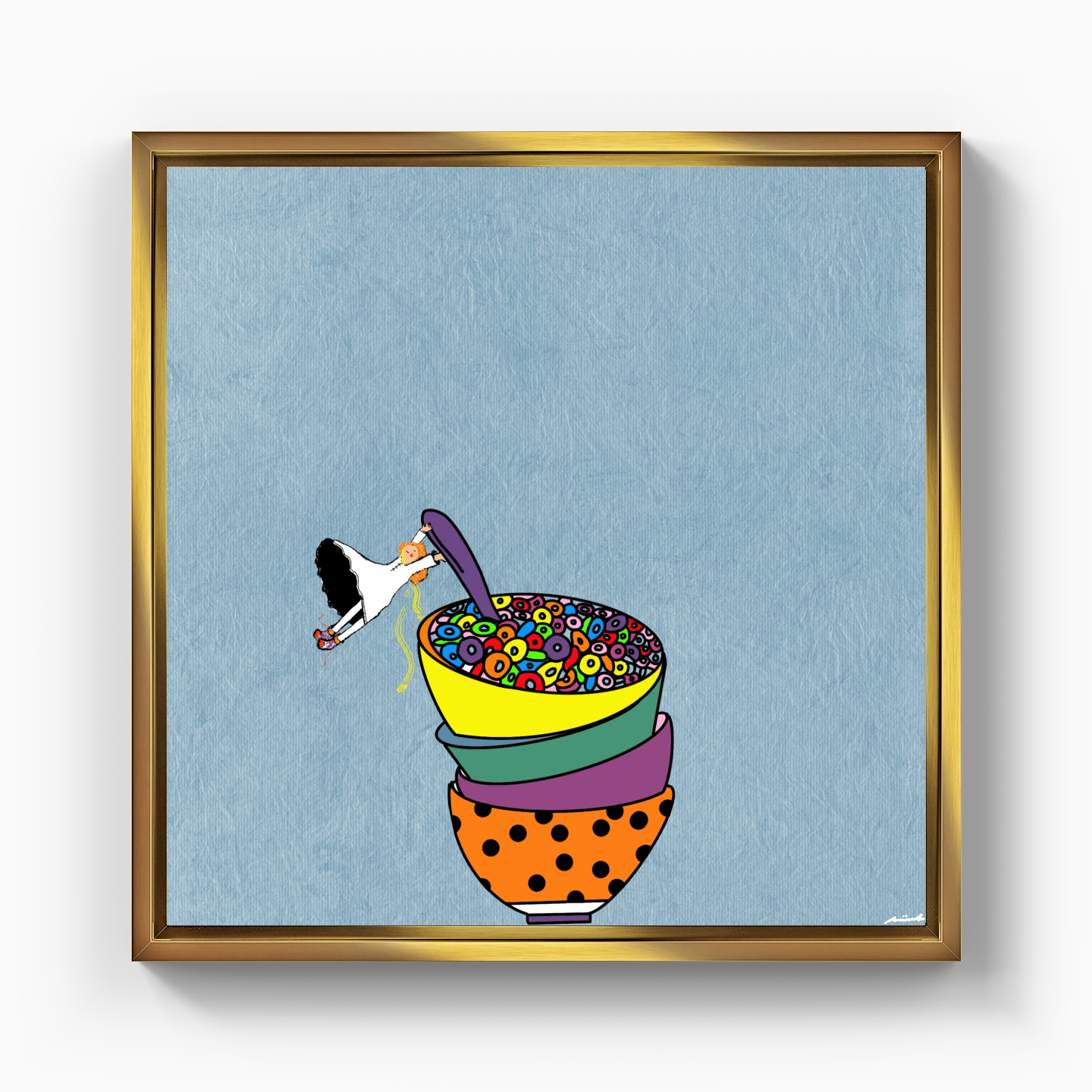 Cereal Pool - Kanvas Tablo