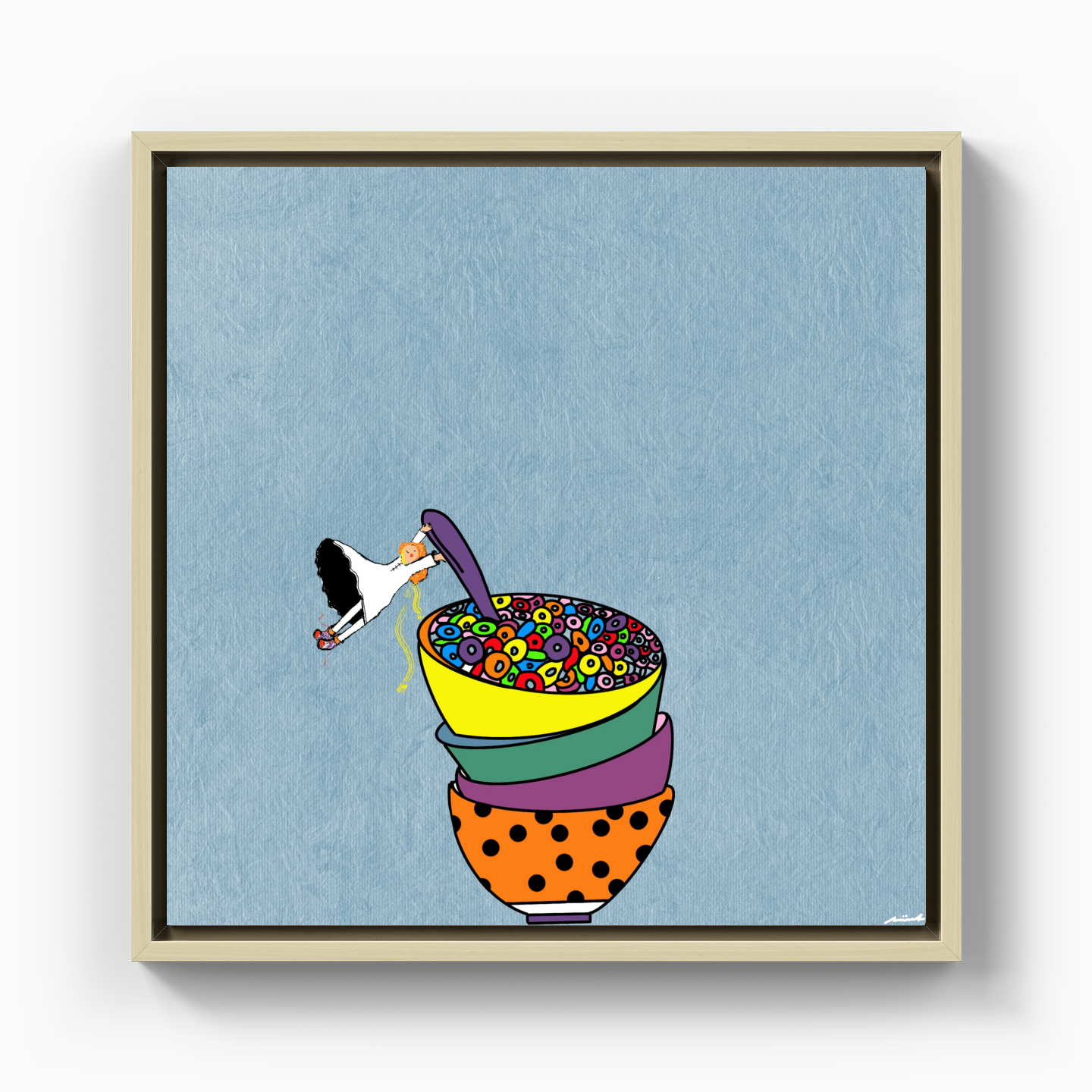 Cereal Pool - Kanvas Tablo