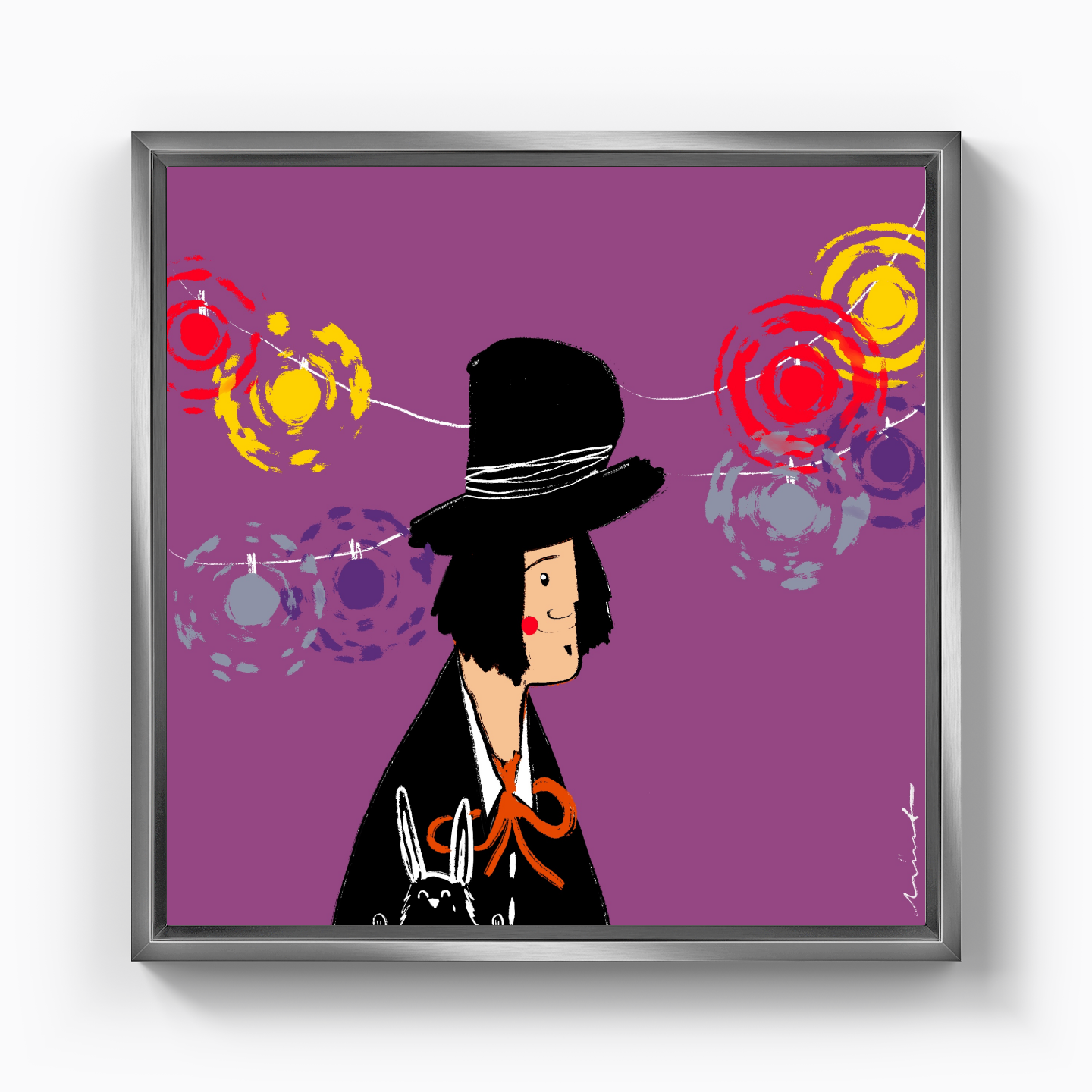 lost in the light - Kanvas Tablo