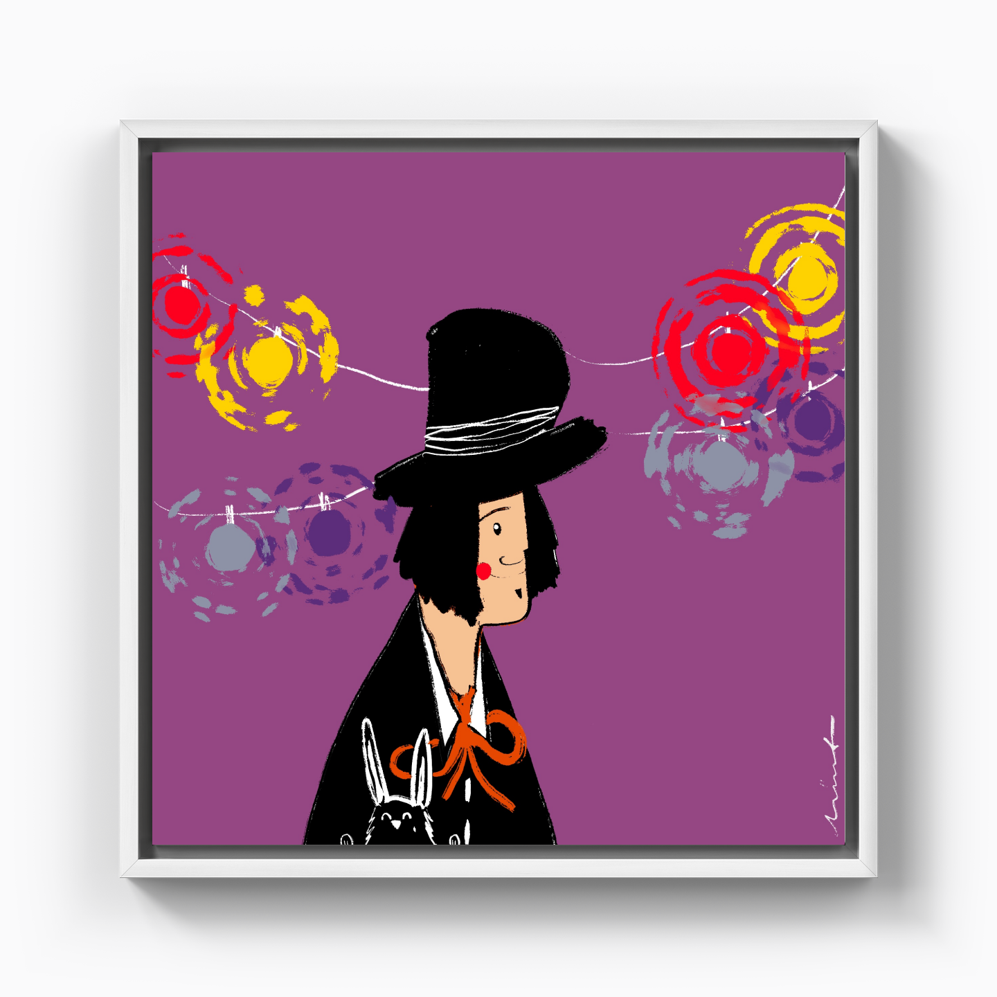 lost in the light - Kanvas Tablo