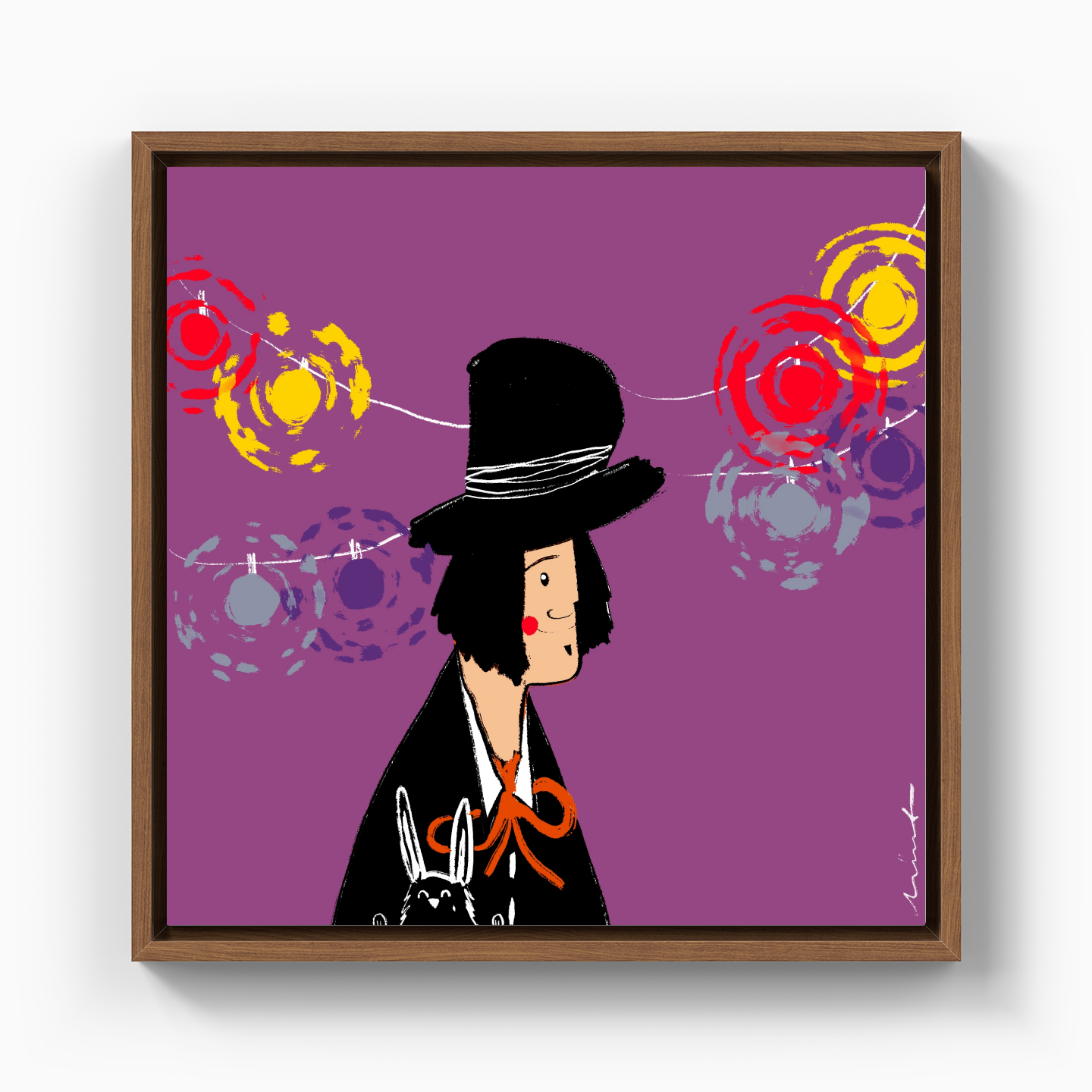 lost in the light - Kanvas Tablo