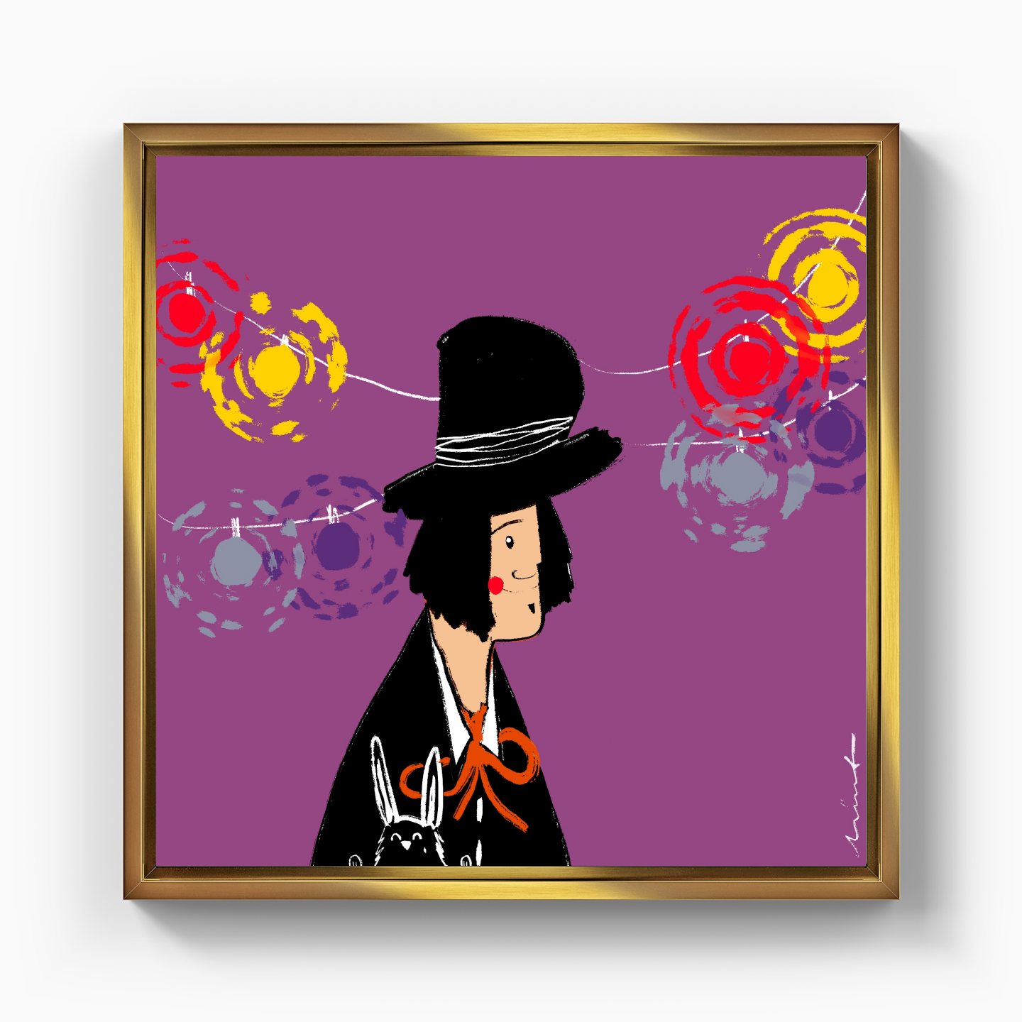 lost in the light - Kanvas Tablo