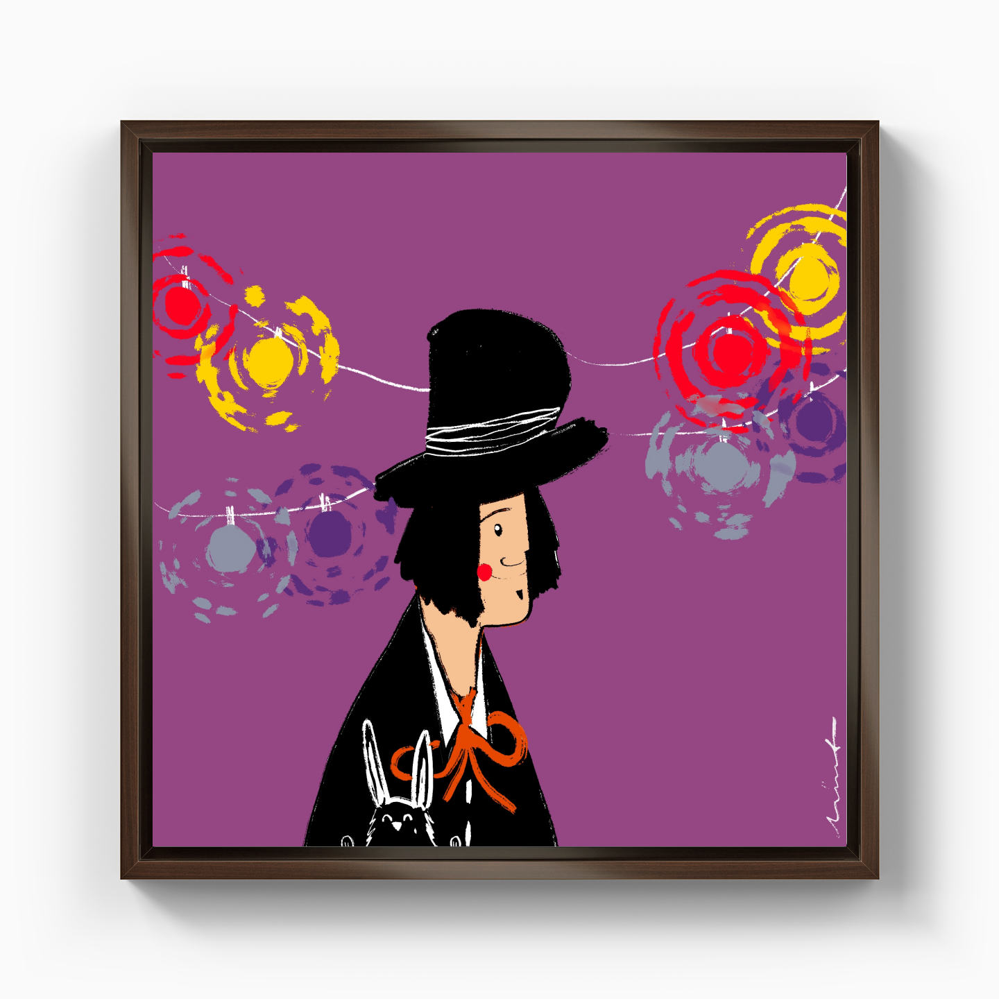 lost in the light - Kanvas Tablo