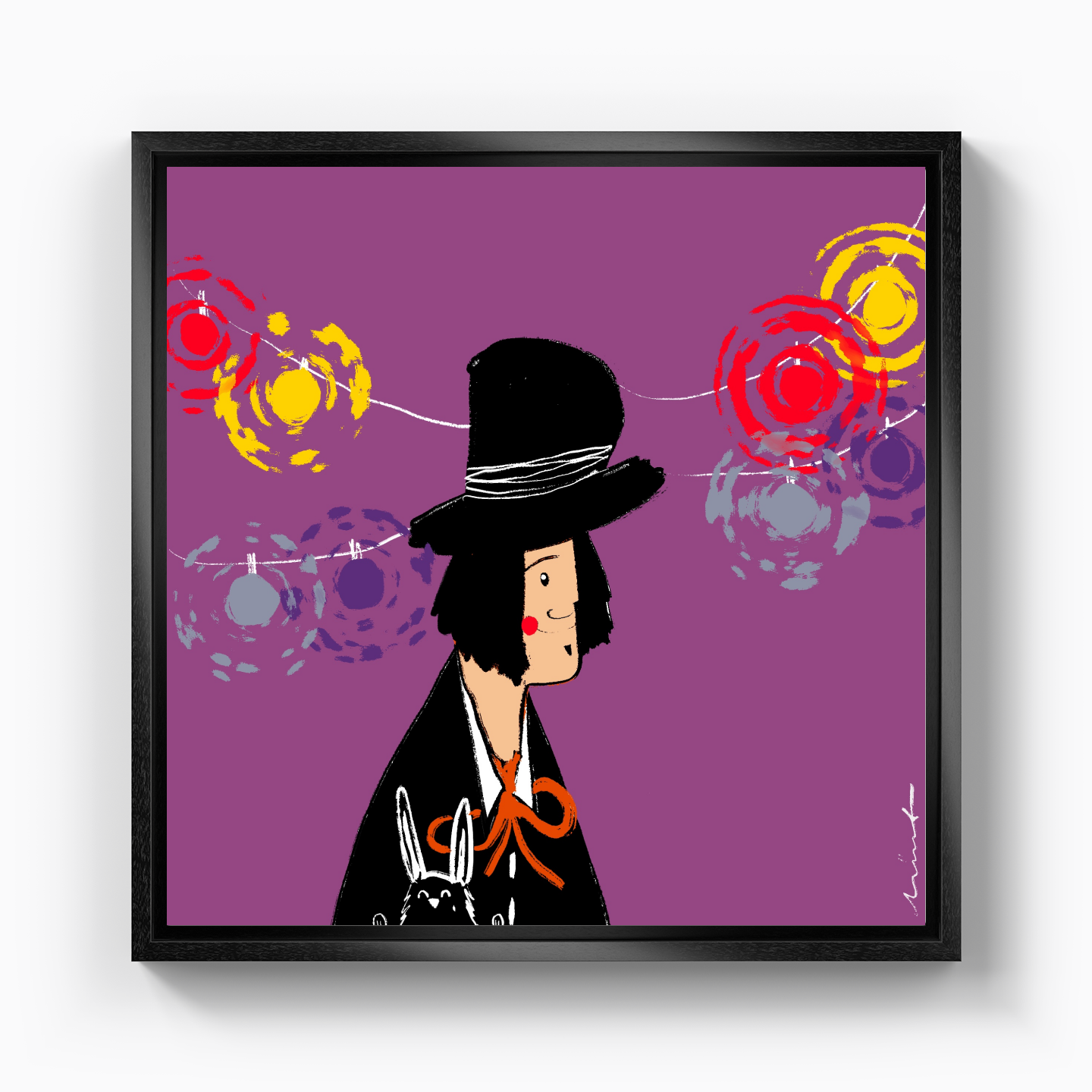 lost in the light - Kanvas Tablo