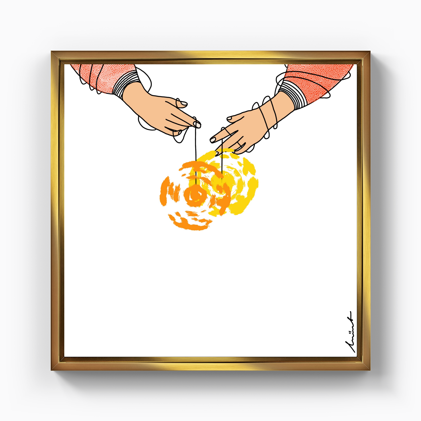 Silence - Kanvas Tablo