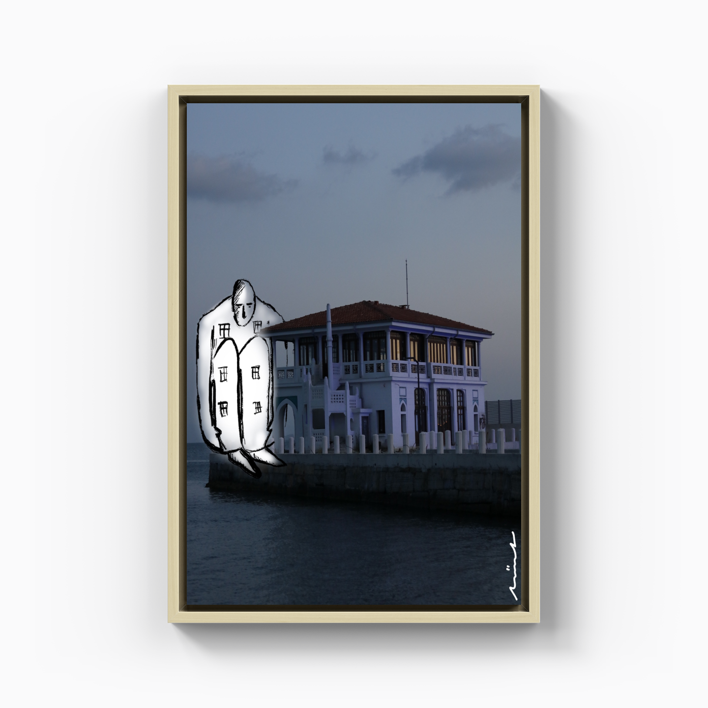 Moda İskelesi - Kanvas Tablo