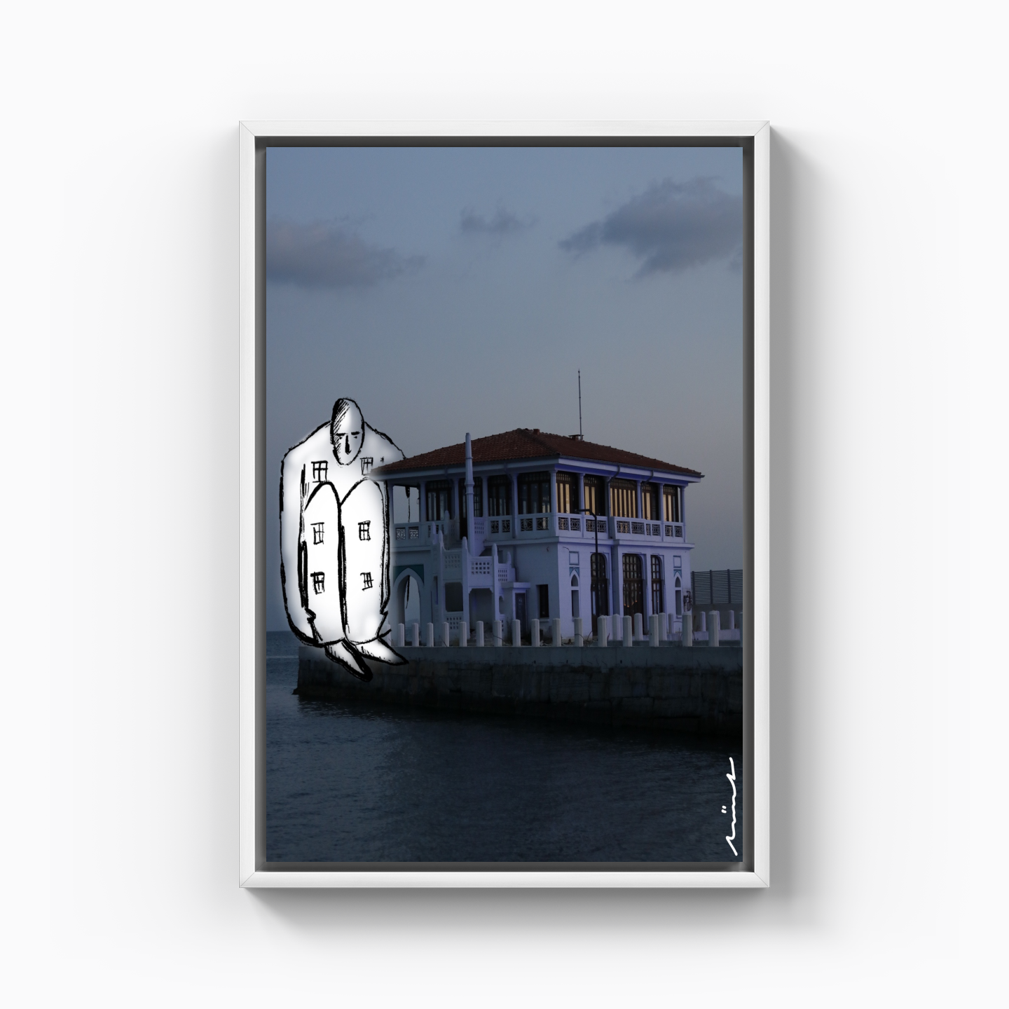 Moda İskelesi - Kanvas Tablo