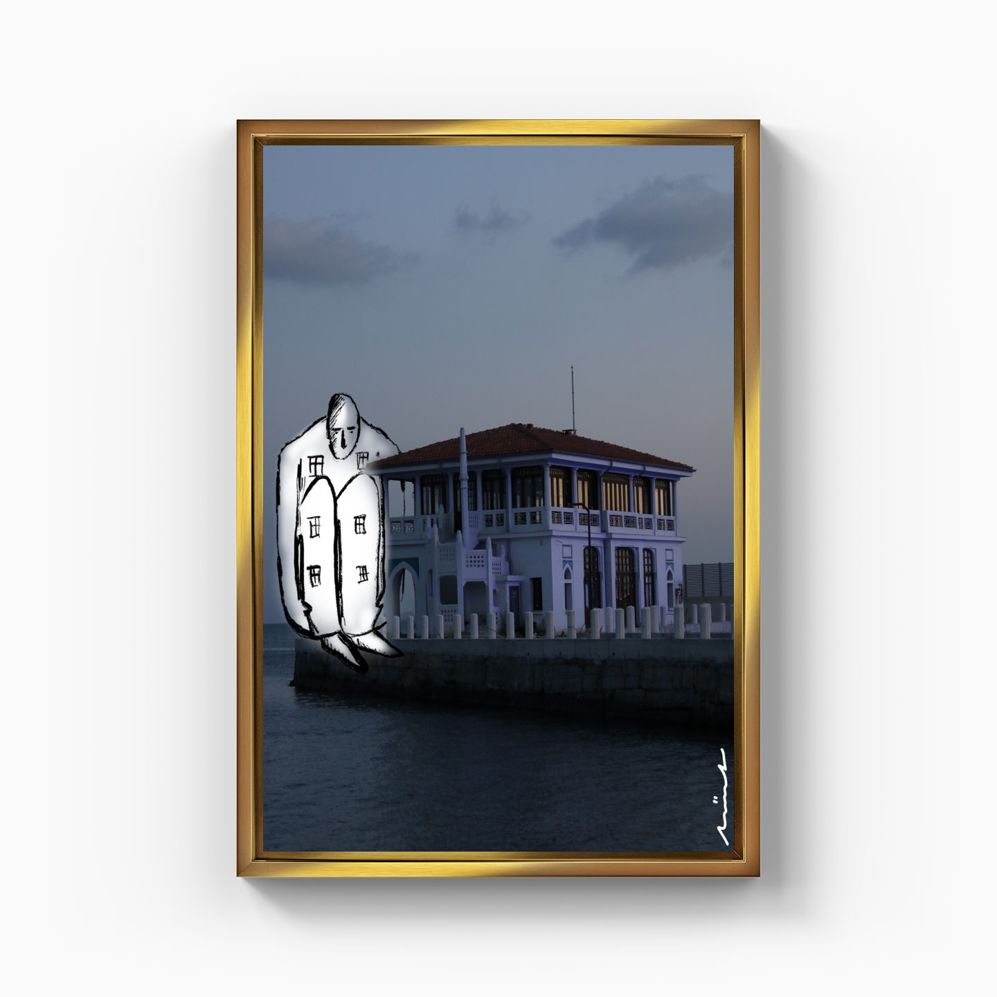 Moda İskelesi - Kanvas Tablo