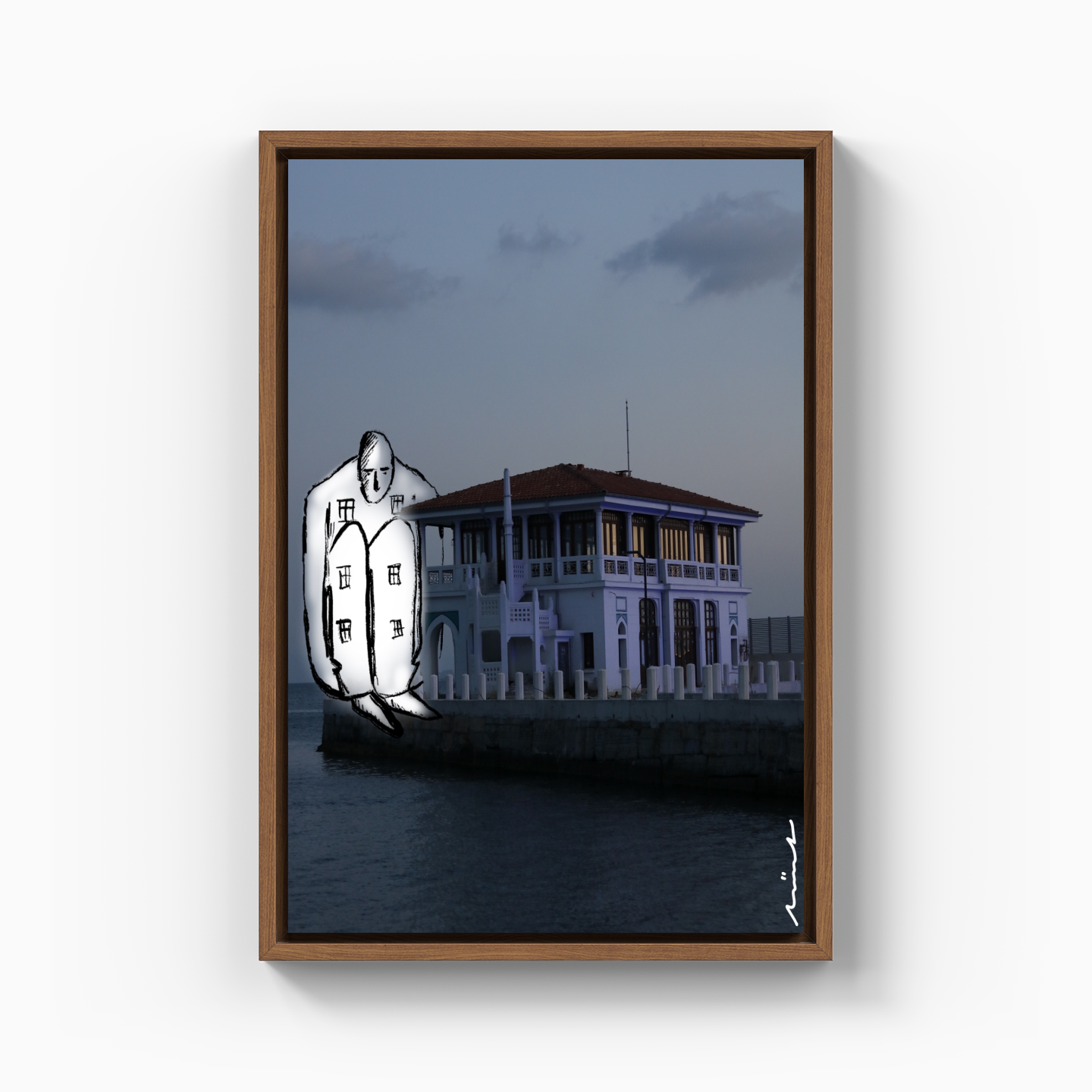 Moda İskelesi - Kanvas Tablo