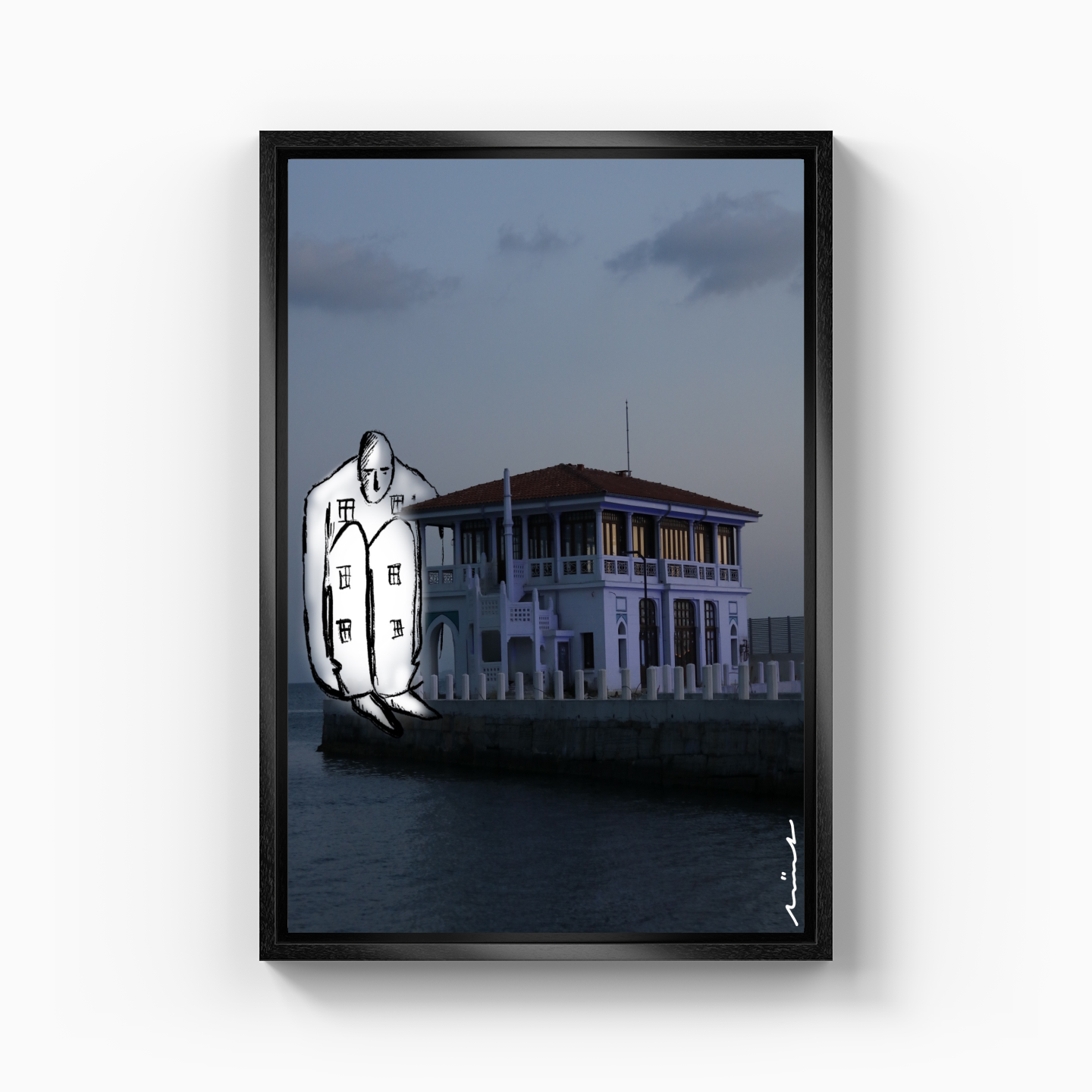 Moda İskelesi - Kanvas Tablo