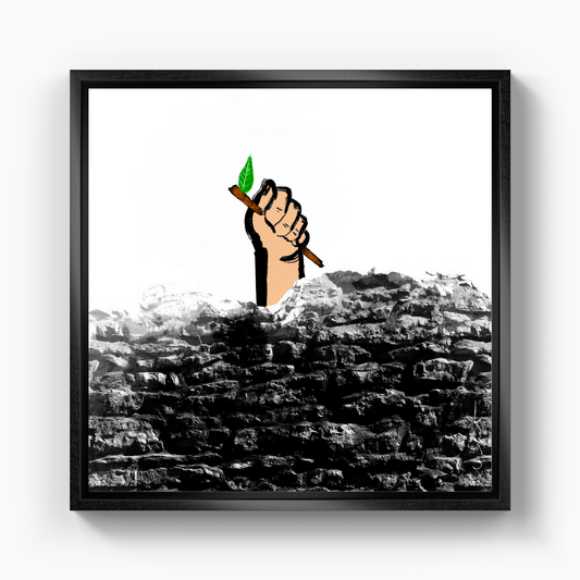 Green I - Kanvas Tablo