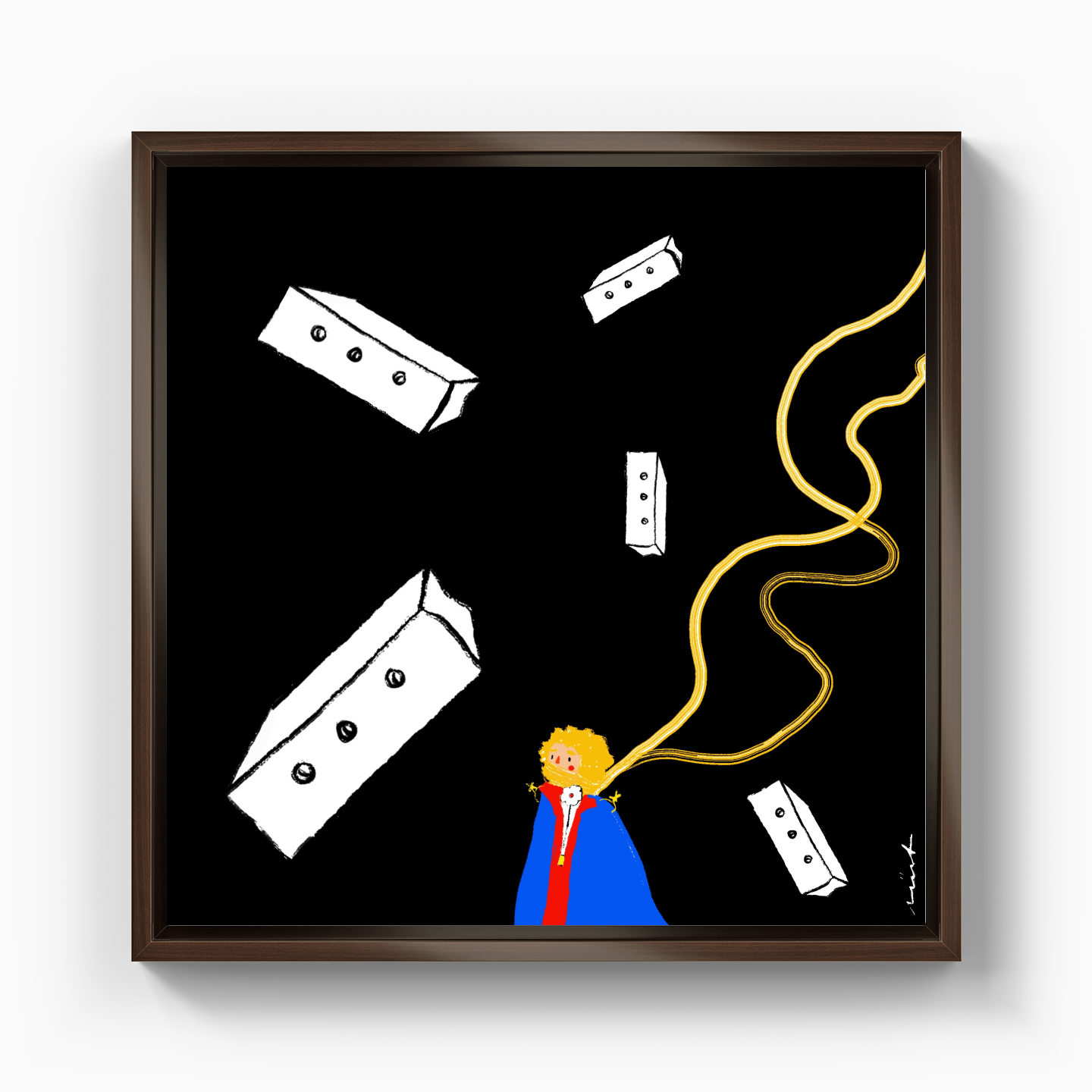 Küçük Prens III - Kanvas Tablo