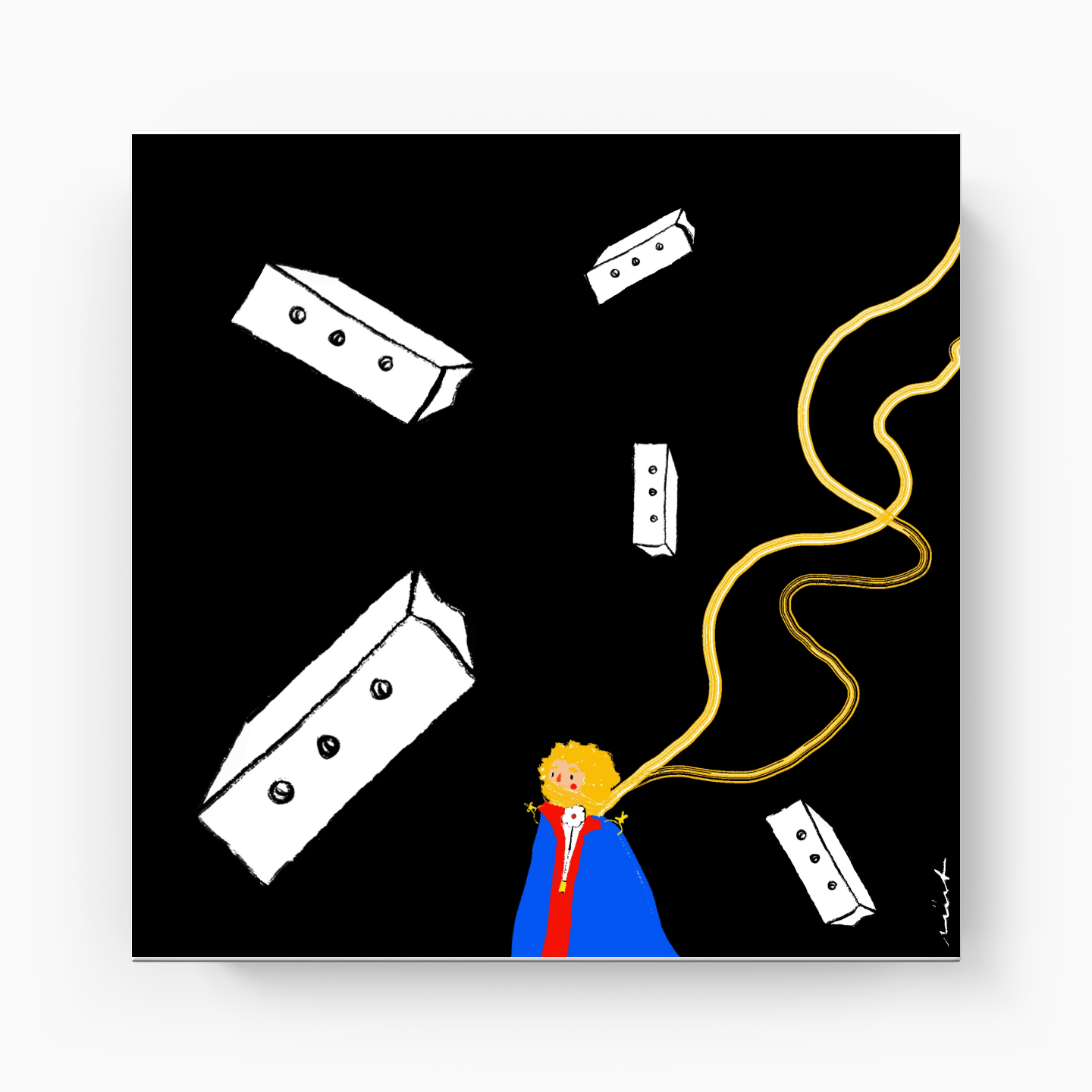 Küçük Prens III - Kanvas Tablo