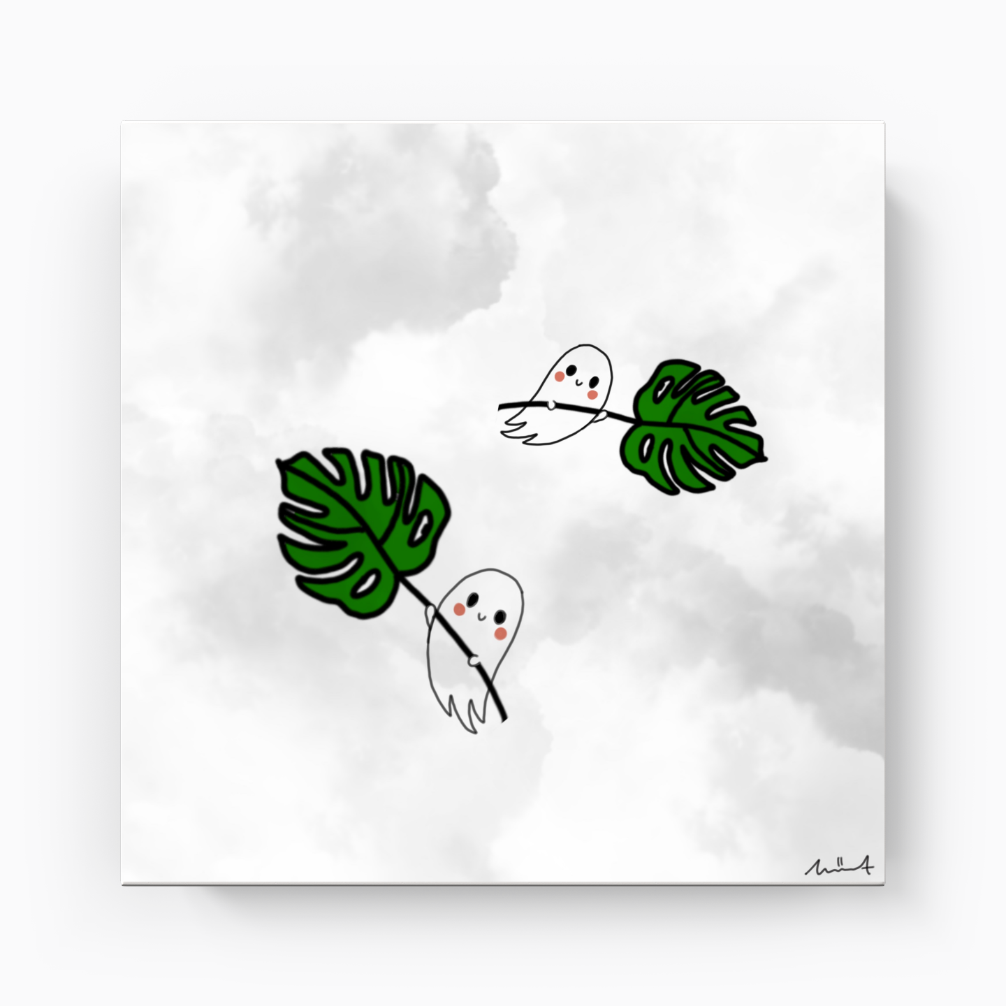 Monstera - Kanvas Tablo