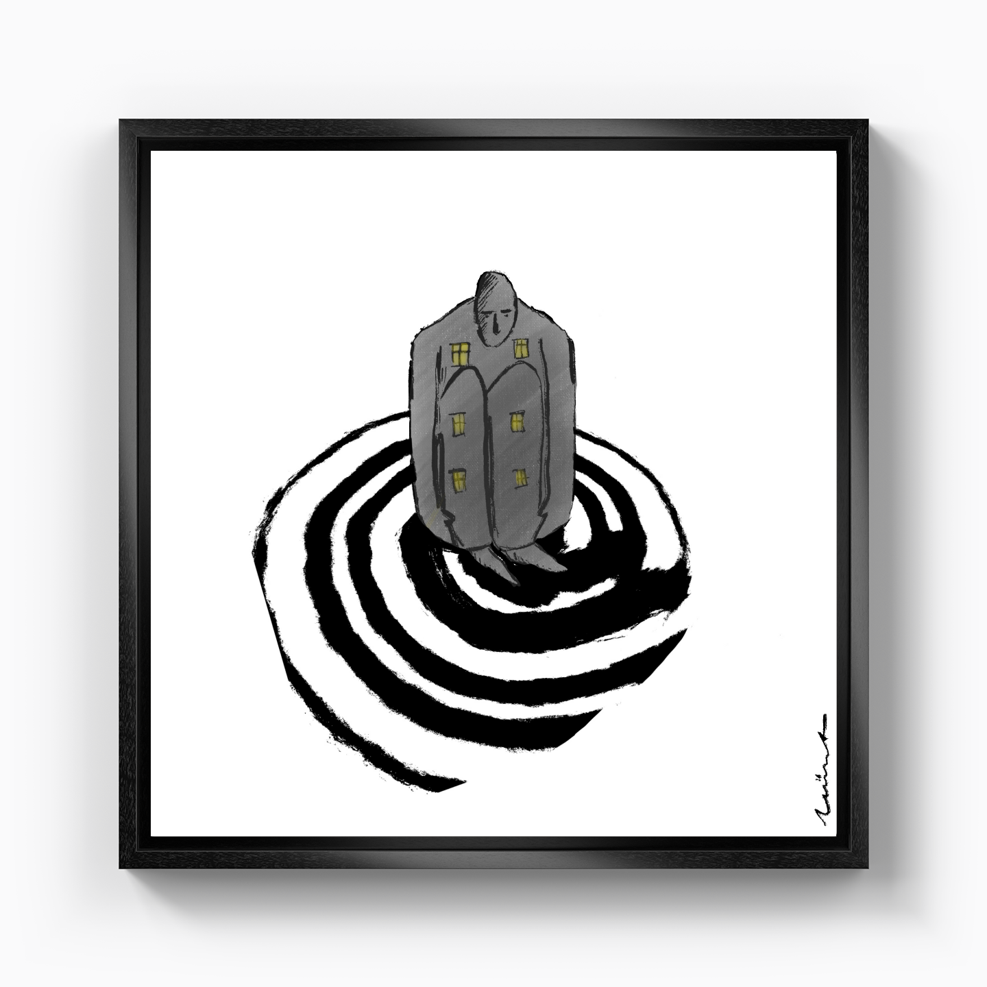 Refugee - Kanvas Tablo