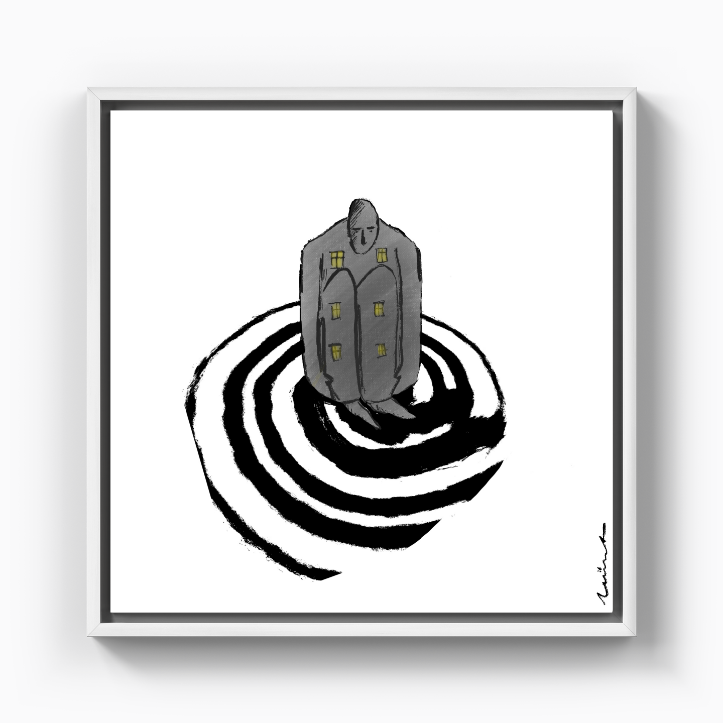 Refugee - Kanvas Tablo