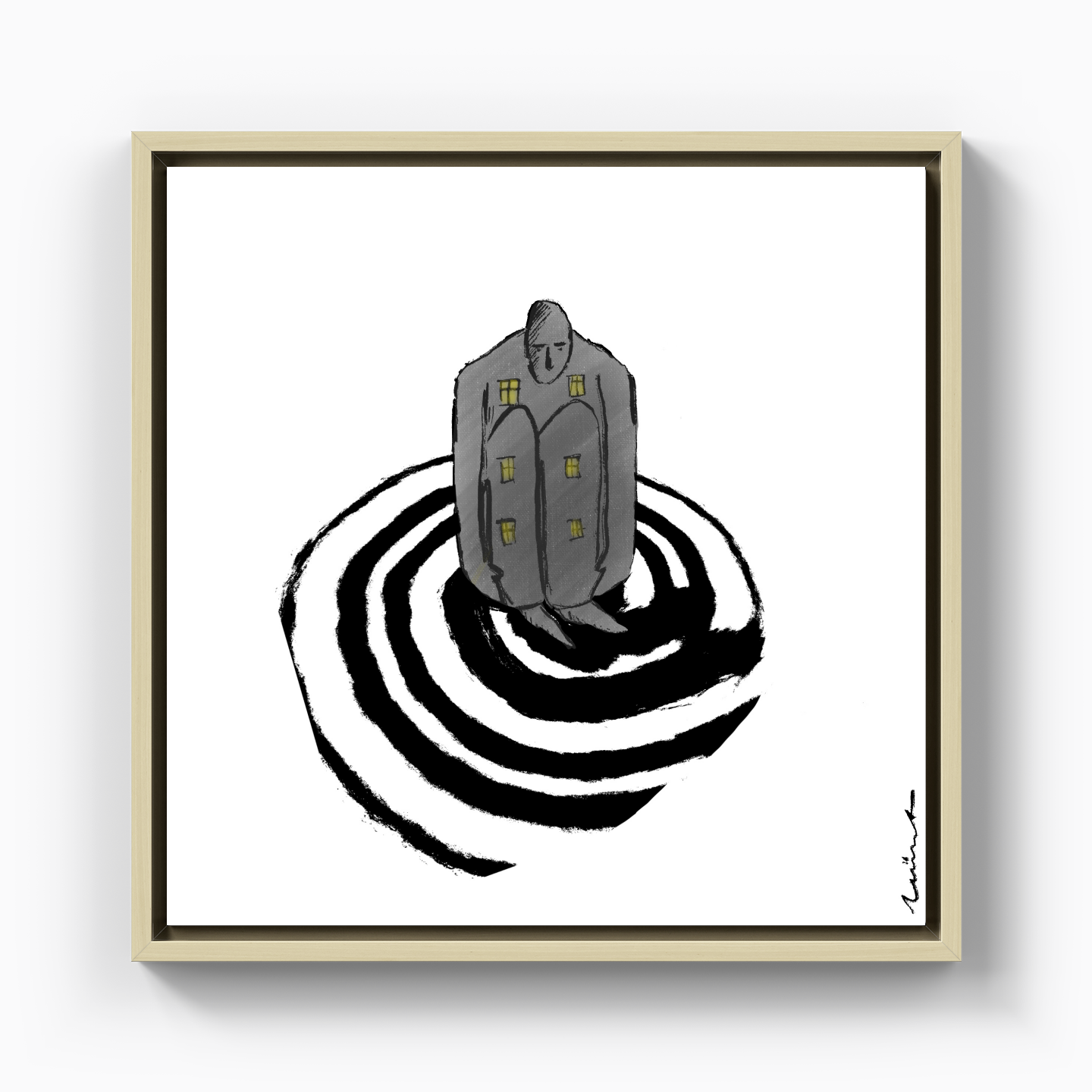 Refugee - Kanvas Tablo