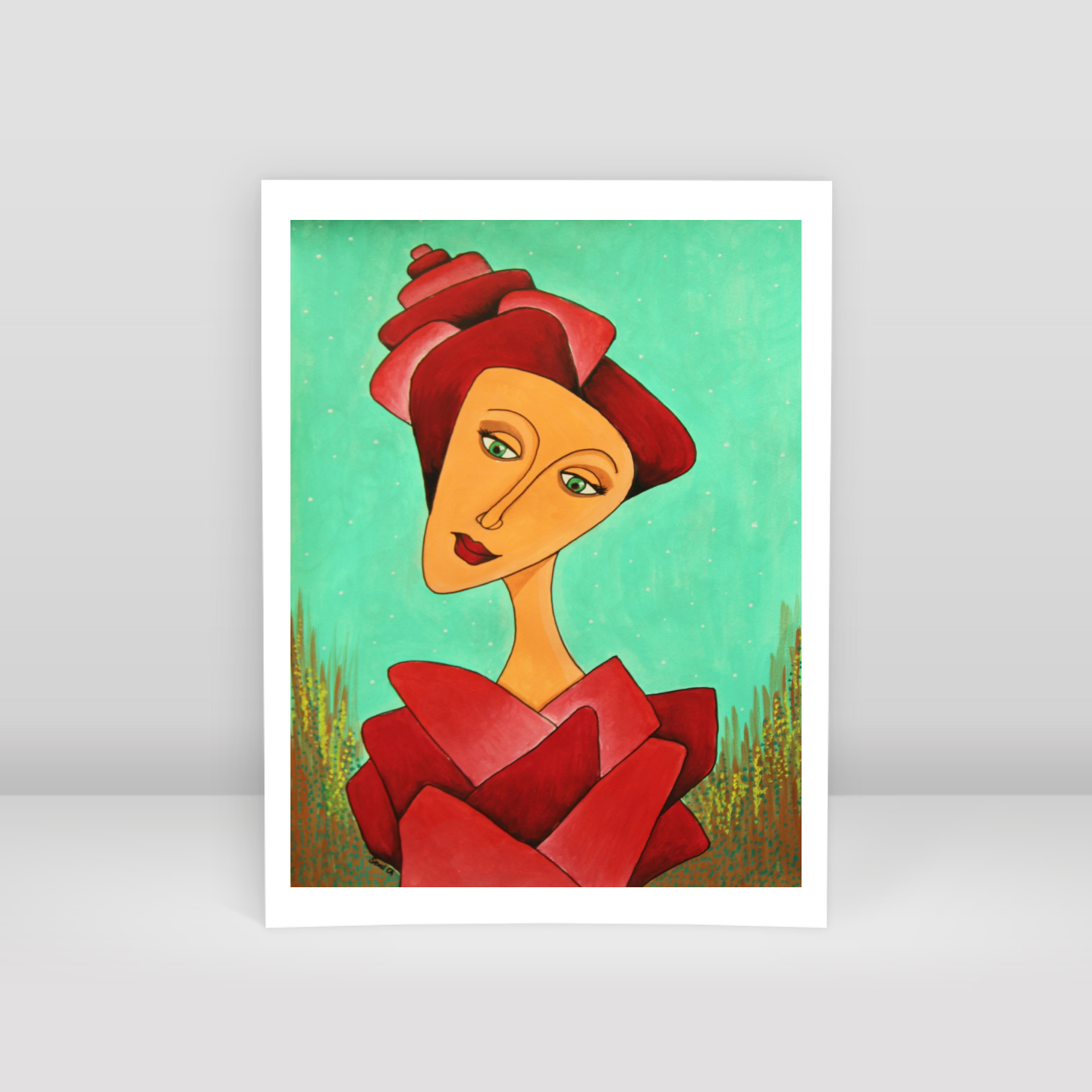 Güllerin İçinden - Art Print