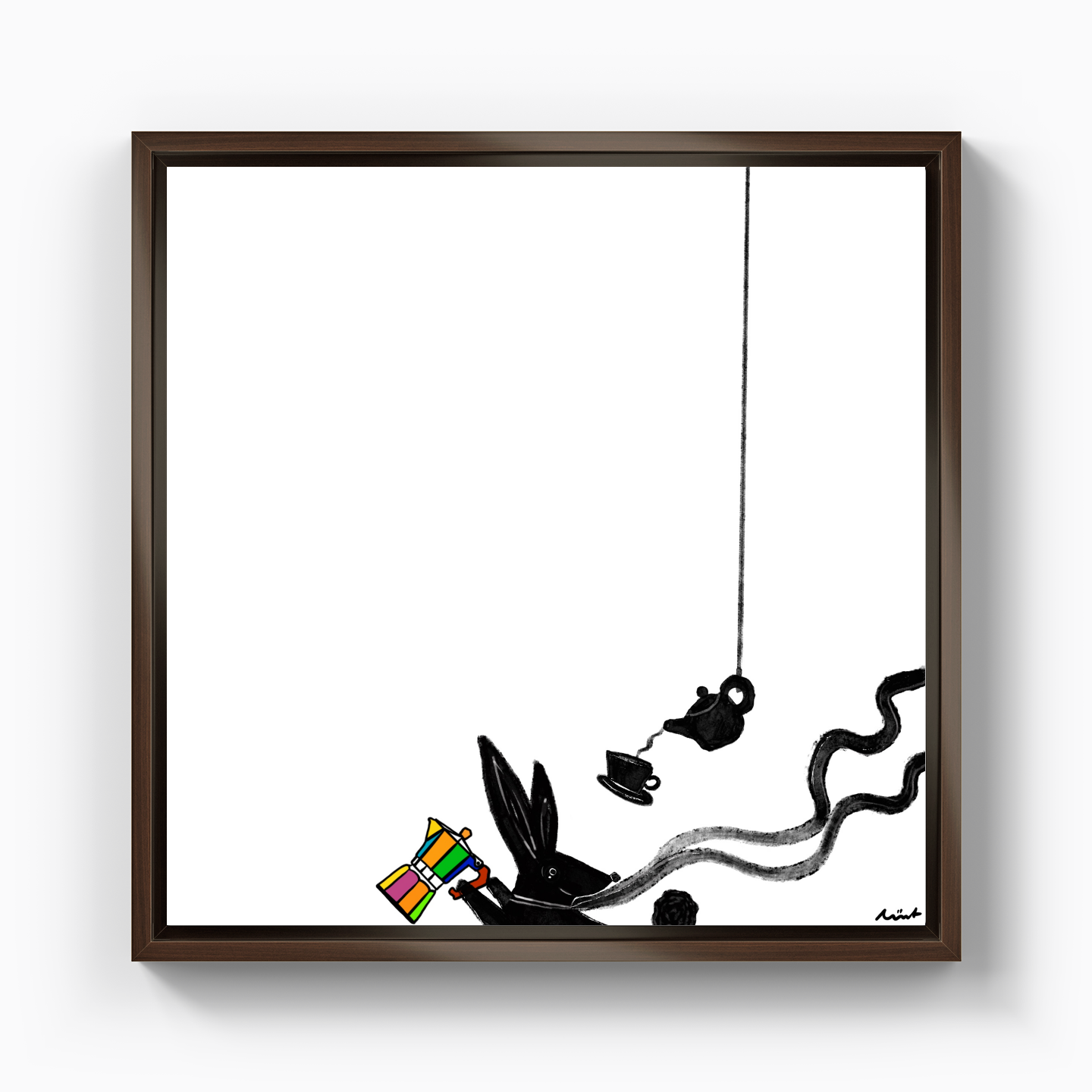 Moka Pot - Kanvas Tablo