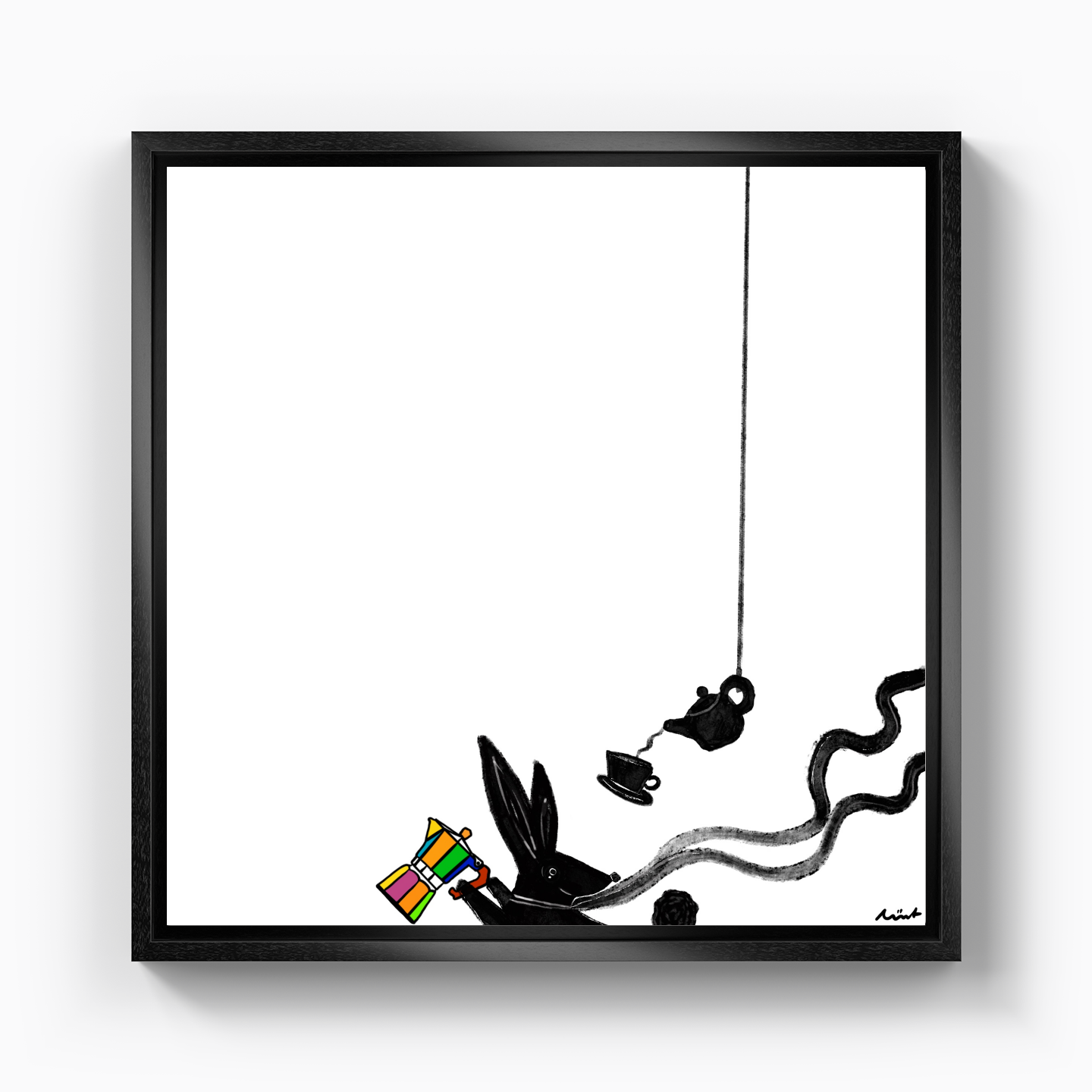 Moka Pot - Kanvas Tablo