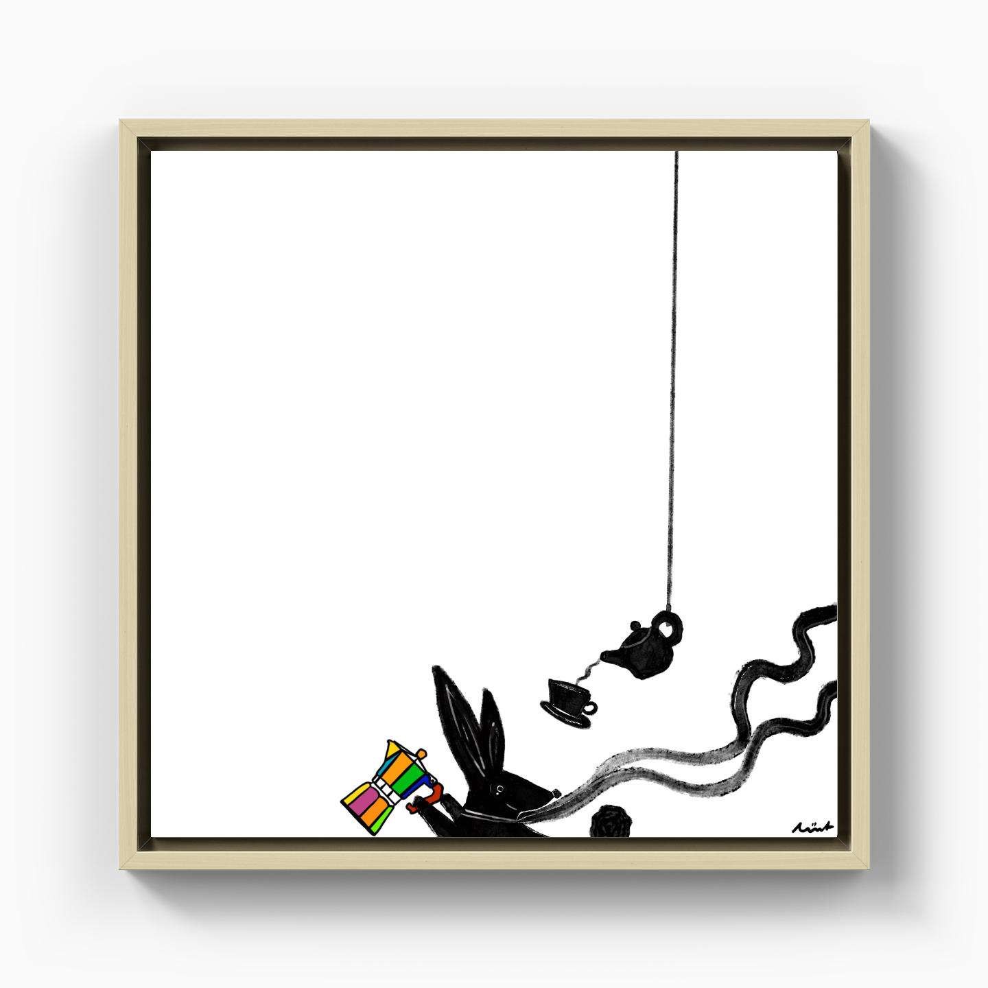 Moka Pot - Kanvas Tablo