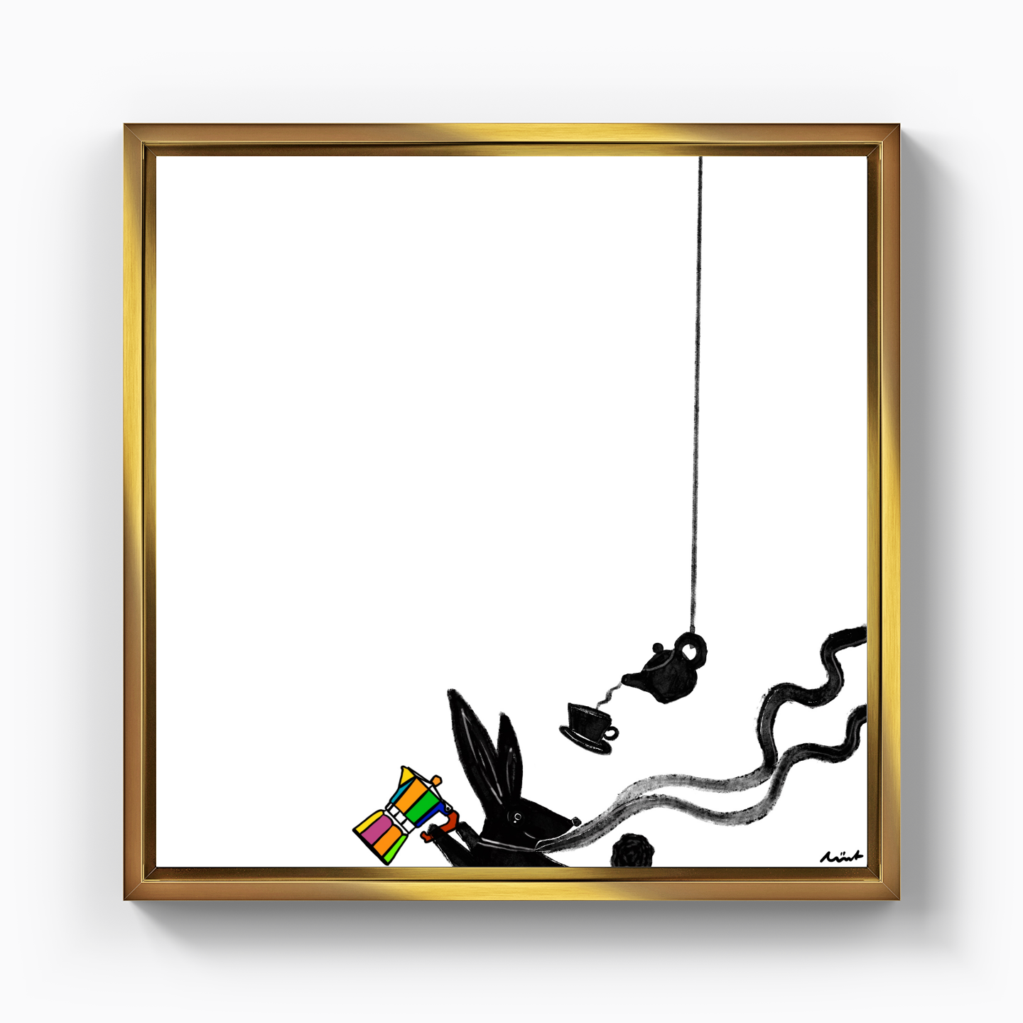 Moka Pot - Kanvas Tablo