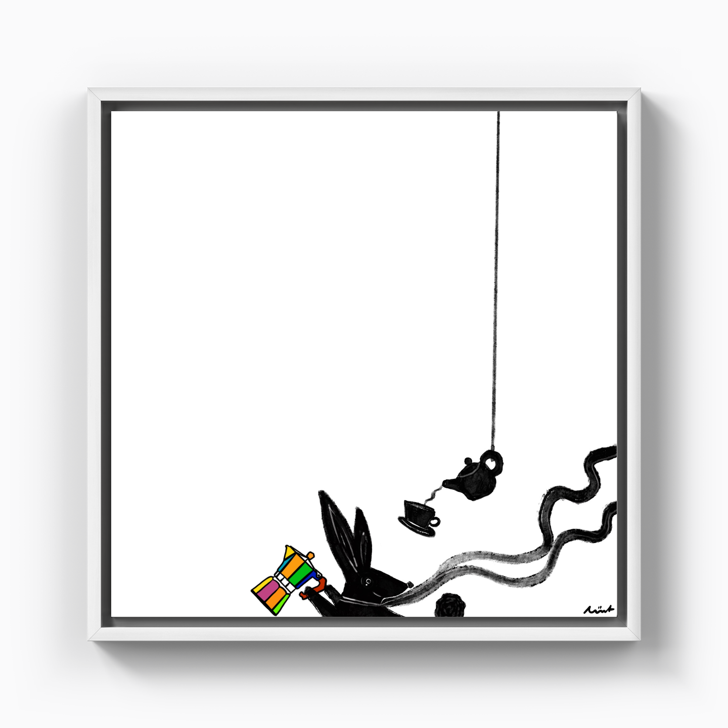 Moka Pot - Kanvas Tablo