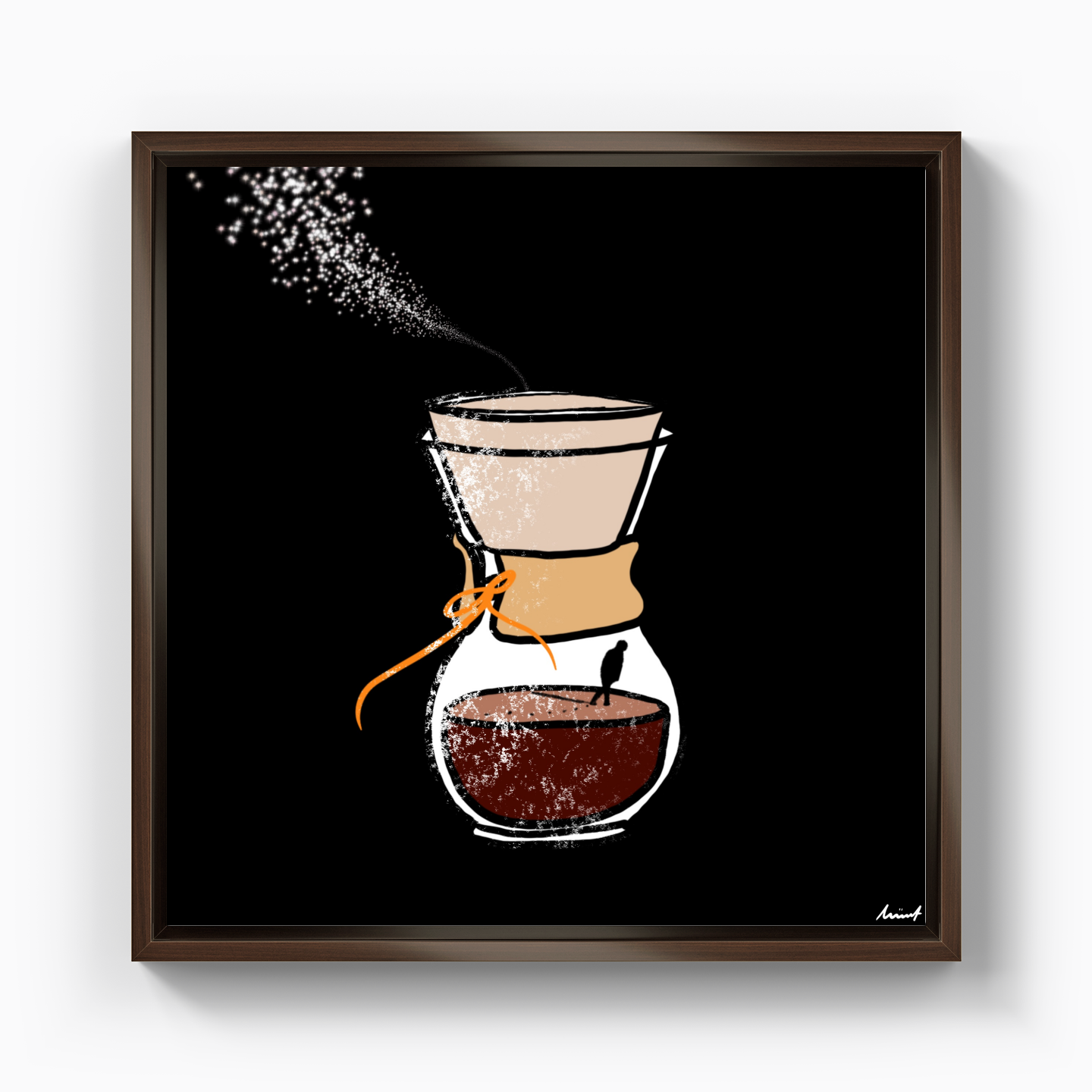 pour over - Kanvas Tablo