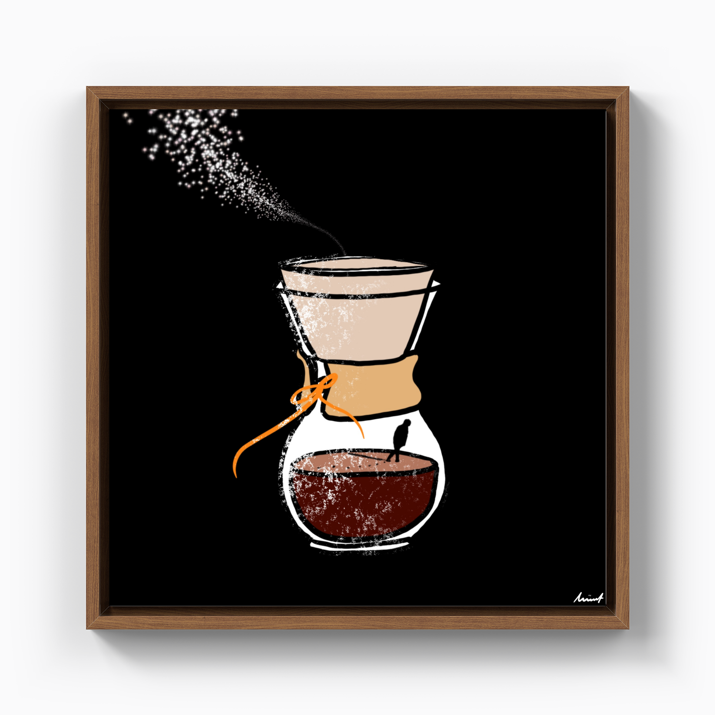 pour over - Kanvas Tablo