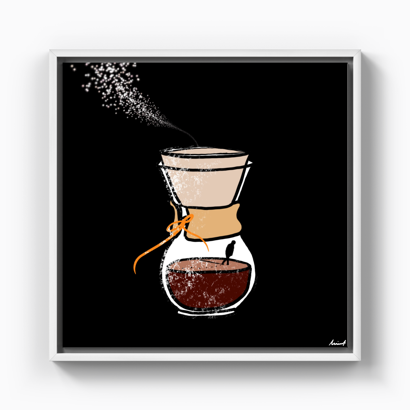 pour over - Kanvas Tablo