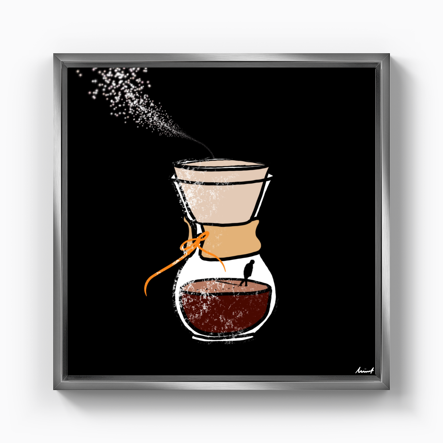 pour over - Kanvas Tablo