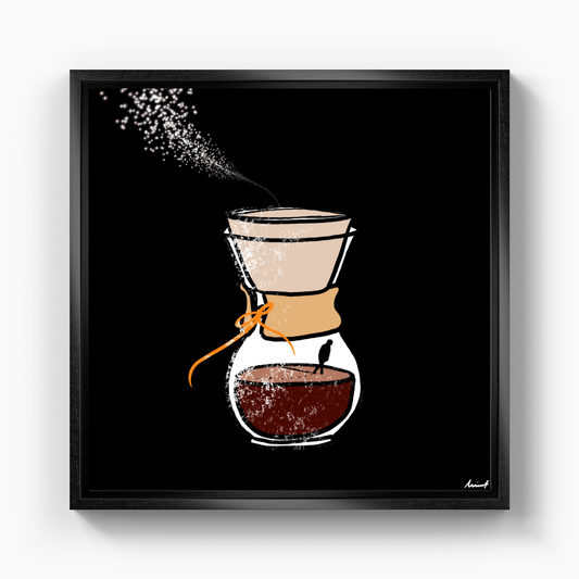 pour over - Kanvas Tablo