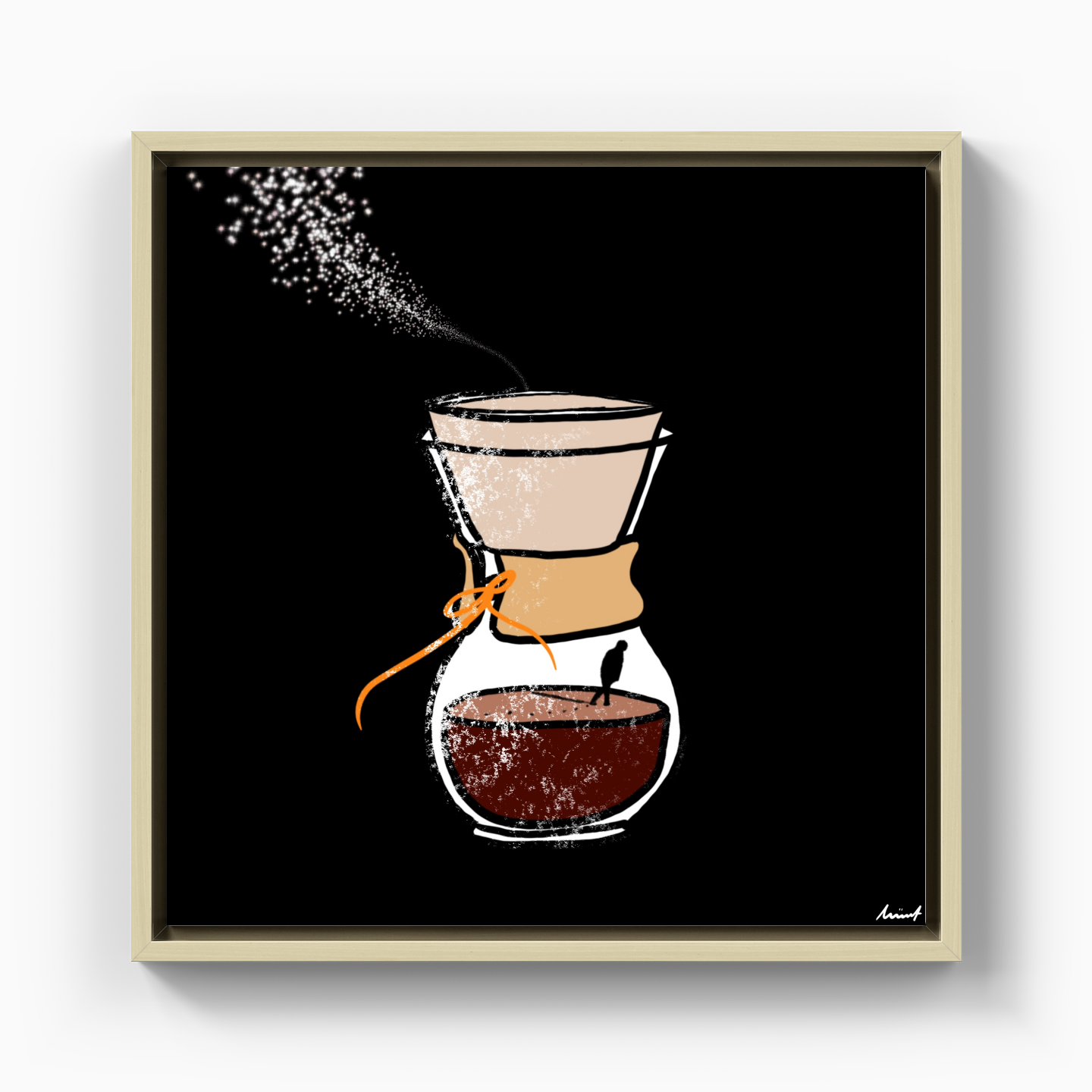 pour over - Kanvas Tablo